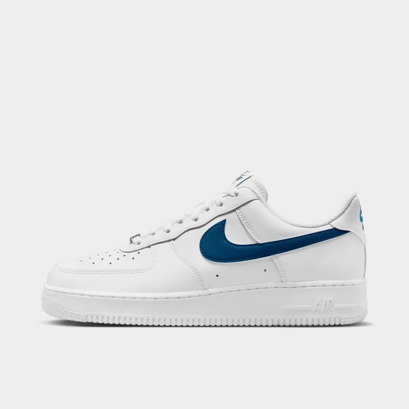 Nike Air Force 1 '07 White / Court Blue sold by JD Sports