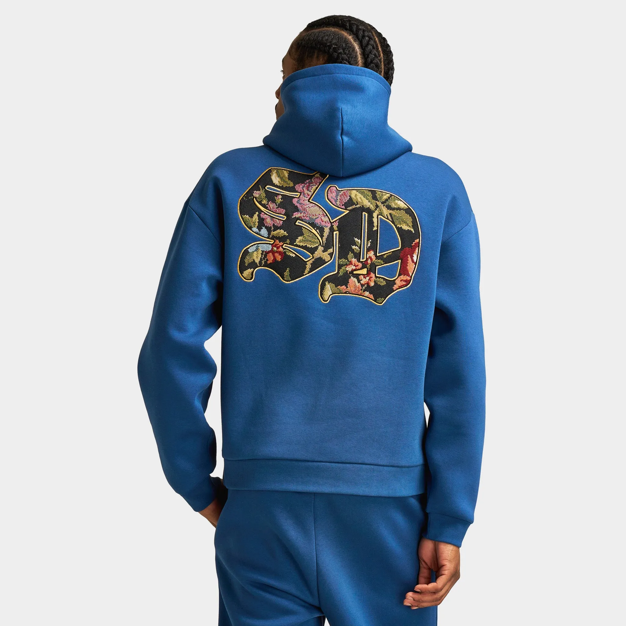 Supply & Demand Floral Hoodie / Dark Denim sold by JD Sports product image thumbnail 4