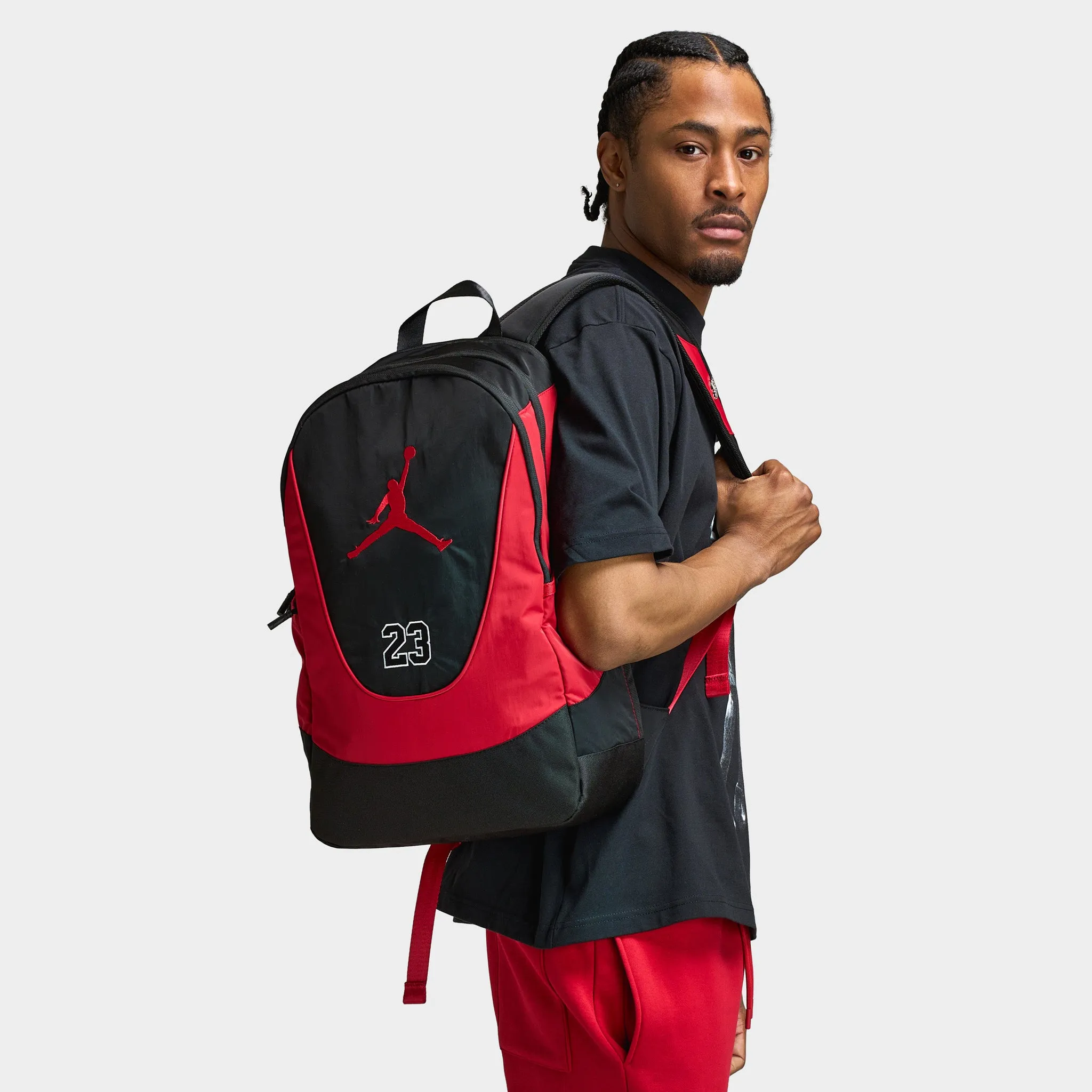 Jordan Flightcore Backpack Black / Gym Red sold by JD Sports product image thumbnail 3