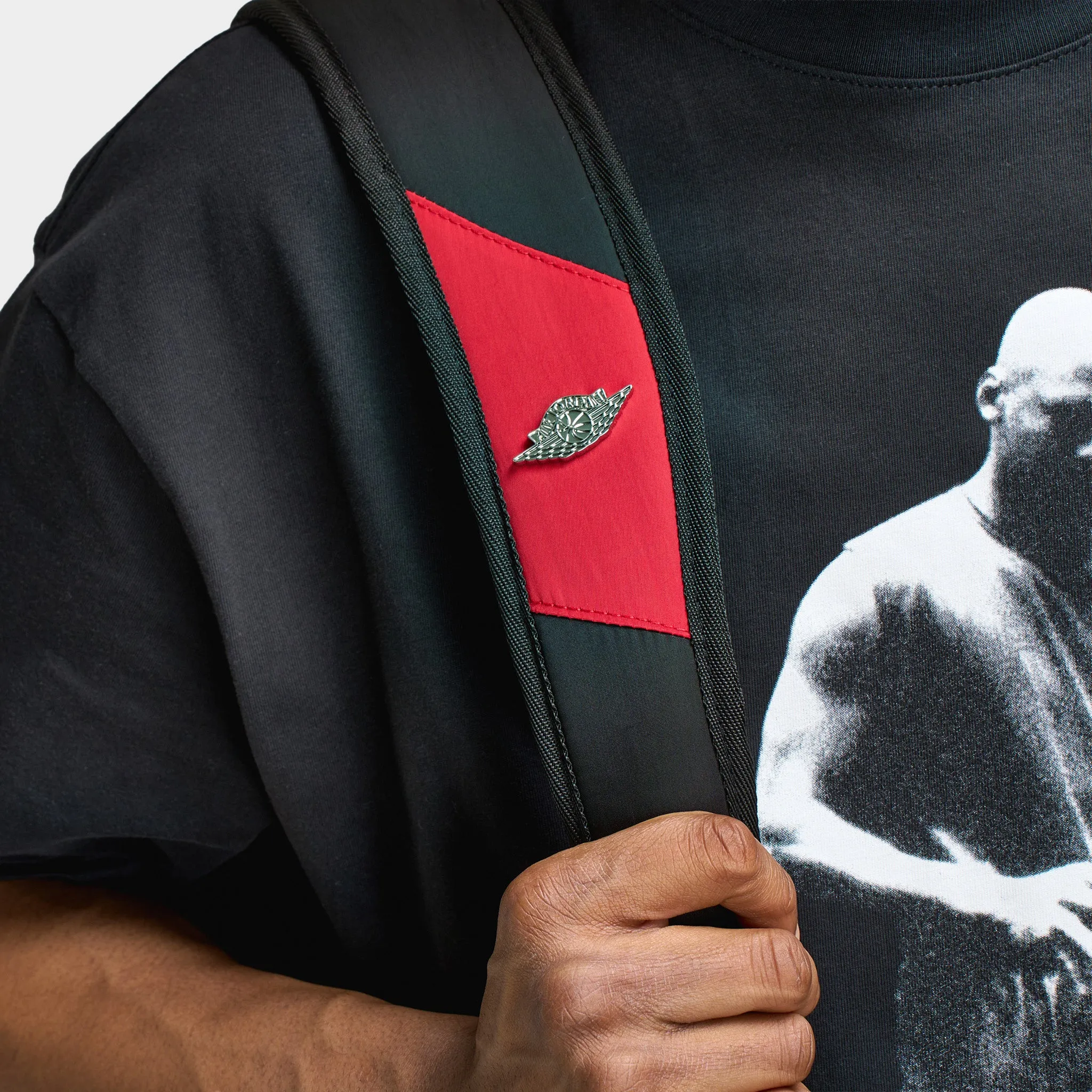 Jordan Flightcore Backpack Black / Gym Red sold by JD Sports product image thumbnail 4