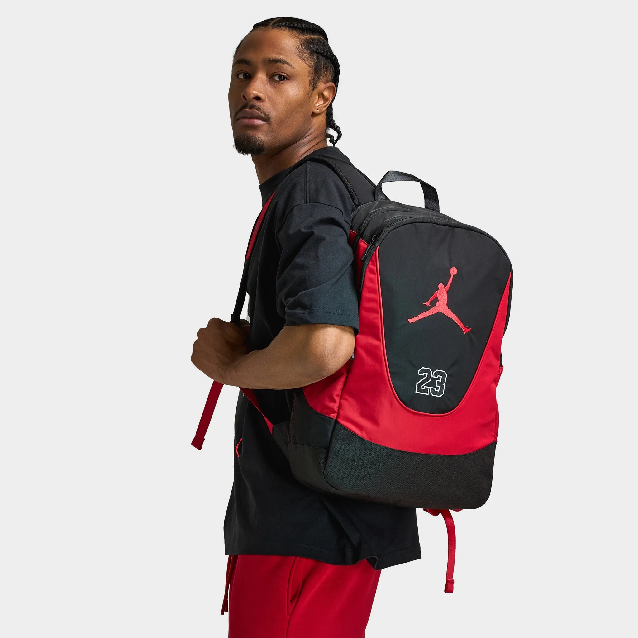 Jordan Flightcore Backpack Black / Gym Red sold by JD Sports