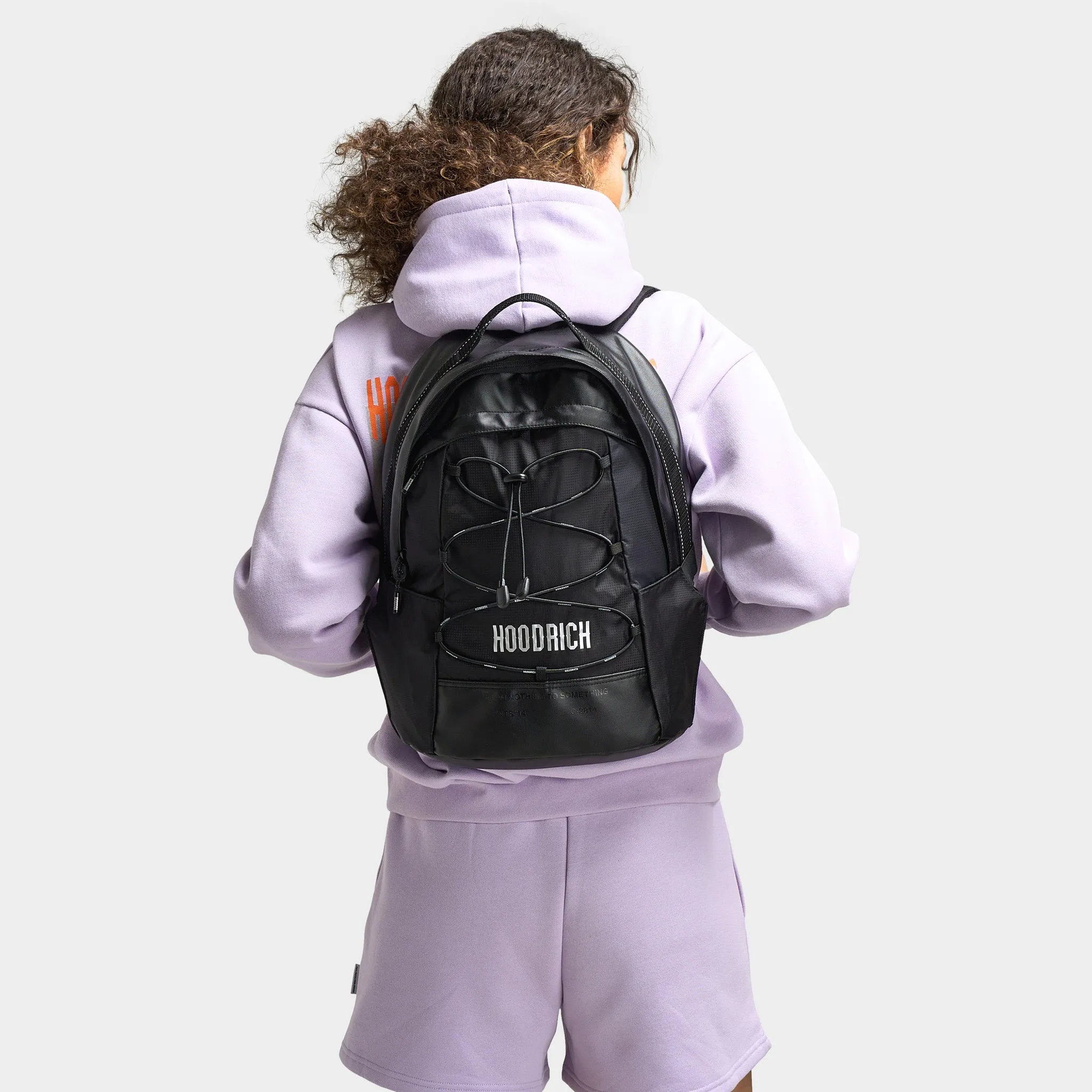 Hoodrich Peak Backpack Black / White - Reflective sold by JD Sports
