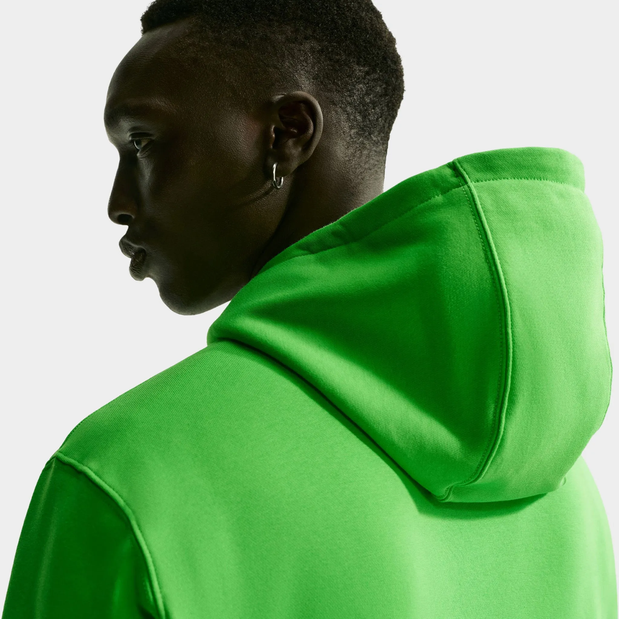 Nike Club Fleece Hoodie / Mean Green sold by JD Sports product image thumbnail 4