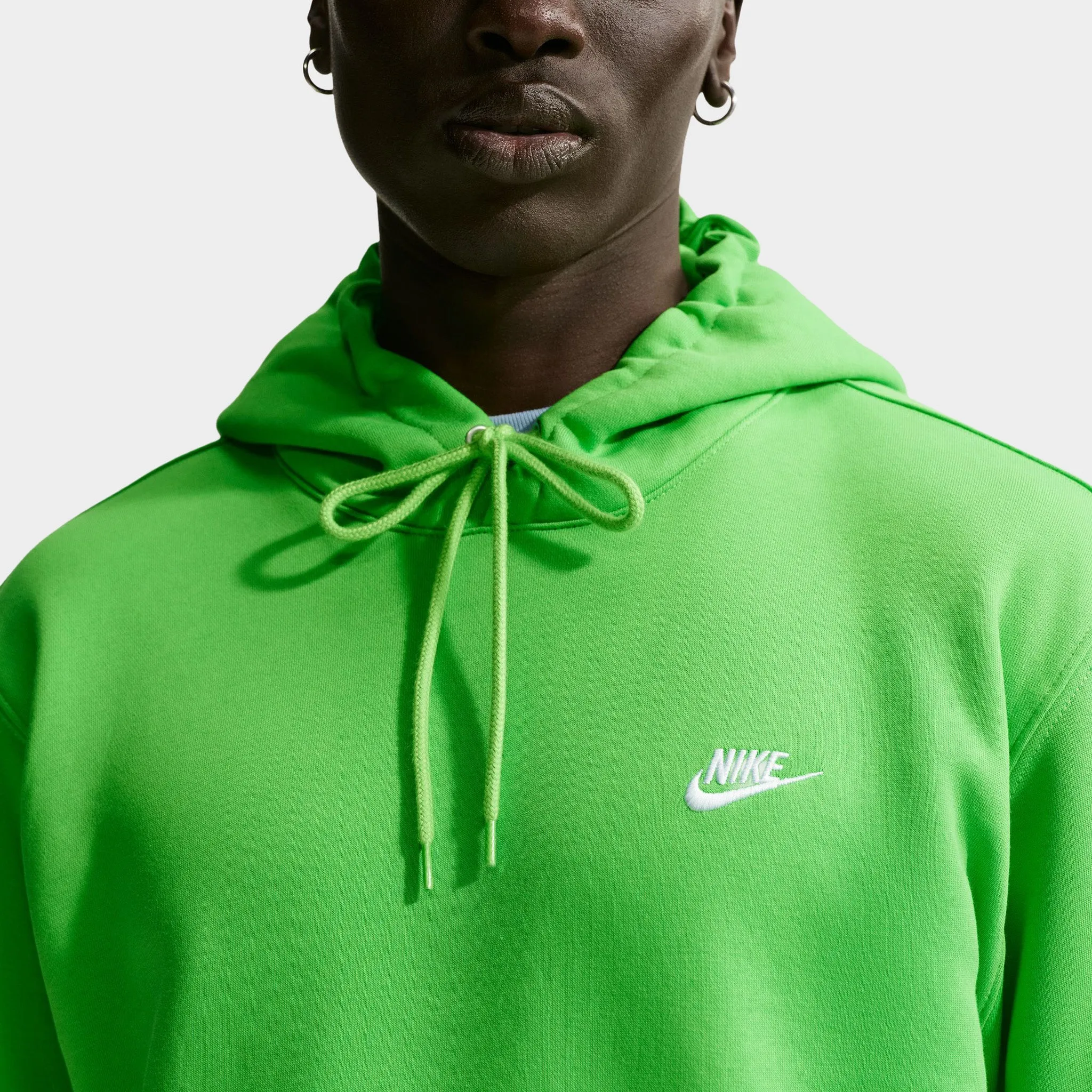 Nike Club Fleece Hoodie / Mean Green sold by JD Sports product image thumbnail 5