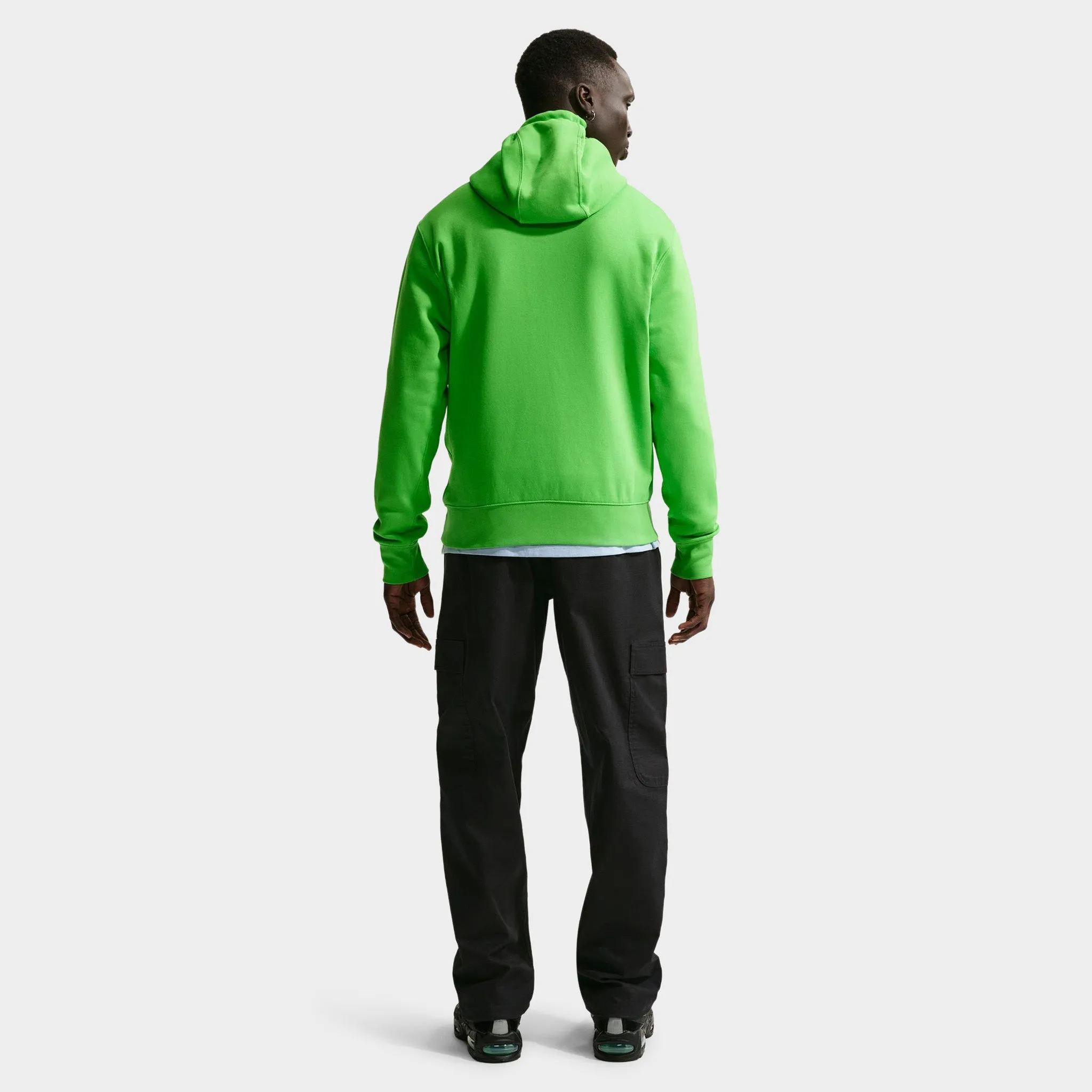 Nike Club Fleece Hoodie / Mean Green sold by JD Sports product image thumbnail 2