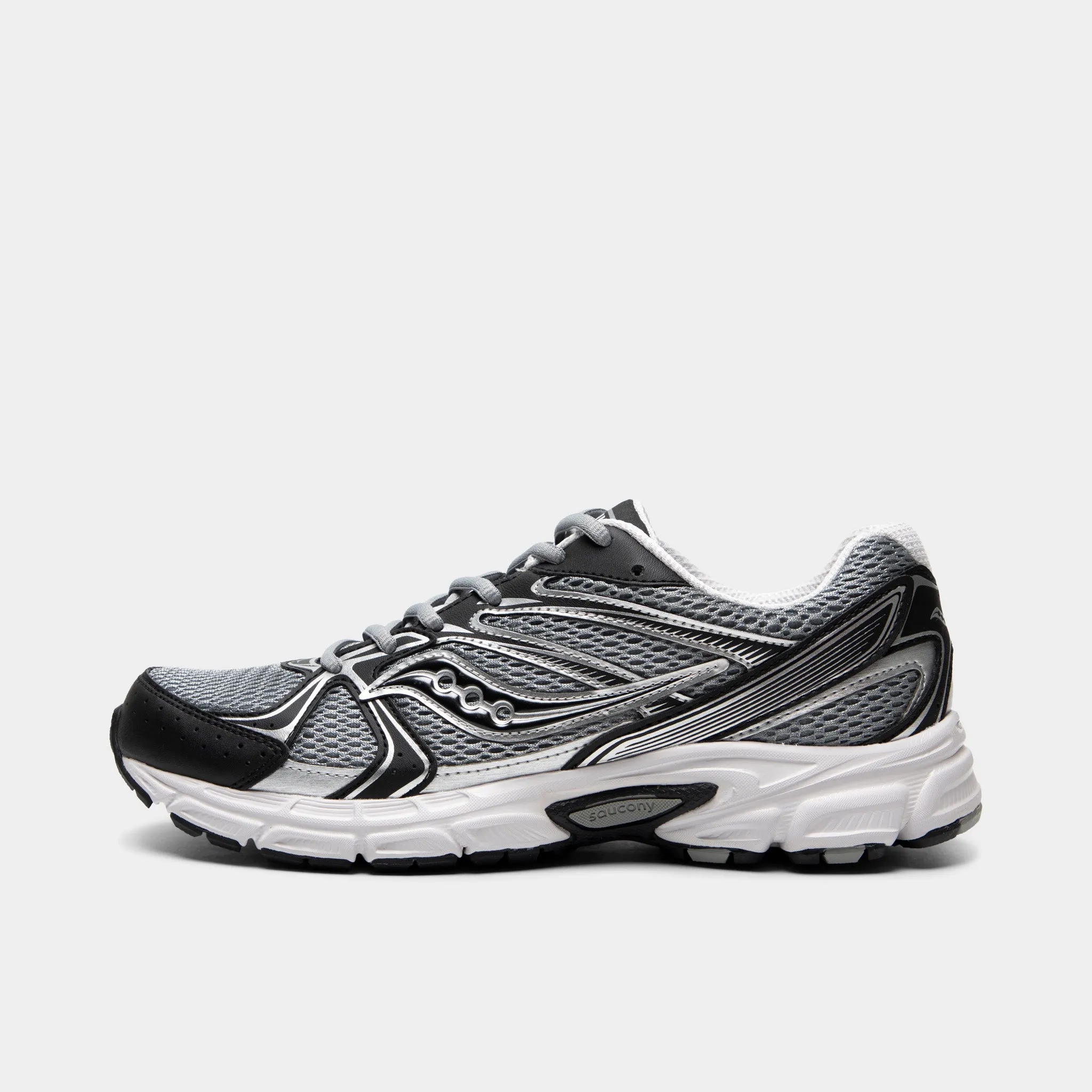 Saucony Ride Millennium Grey / Black sold by JD Sports
