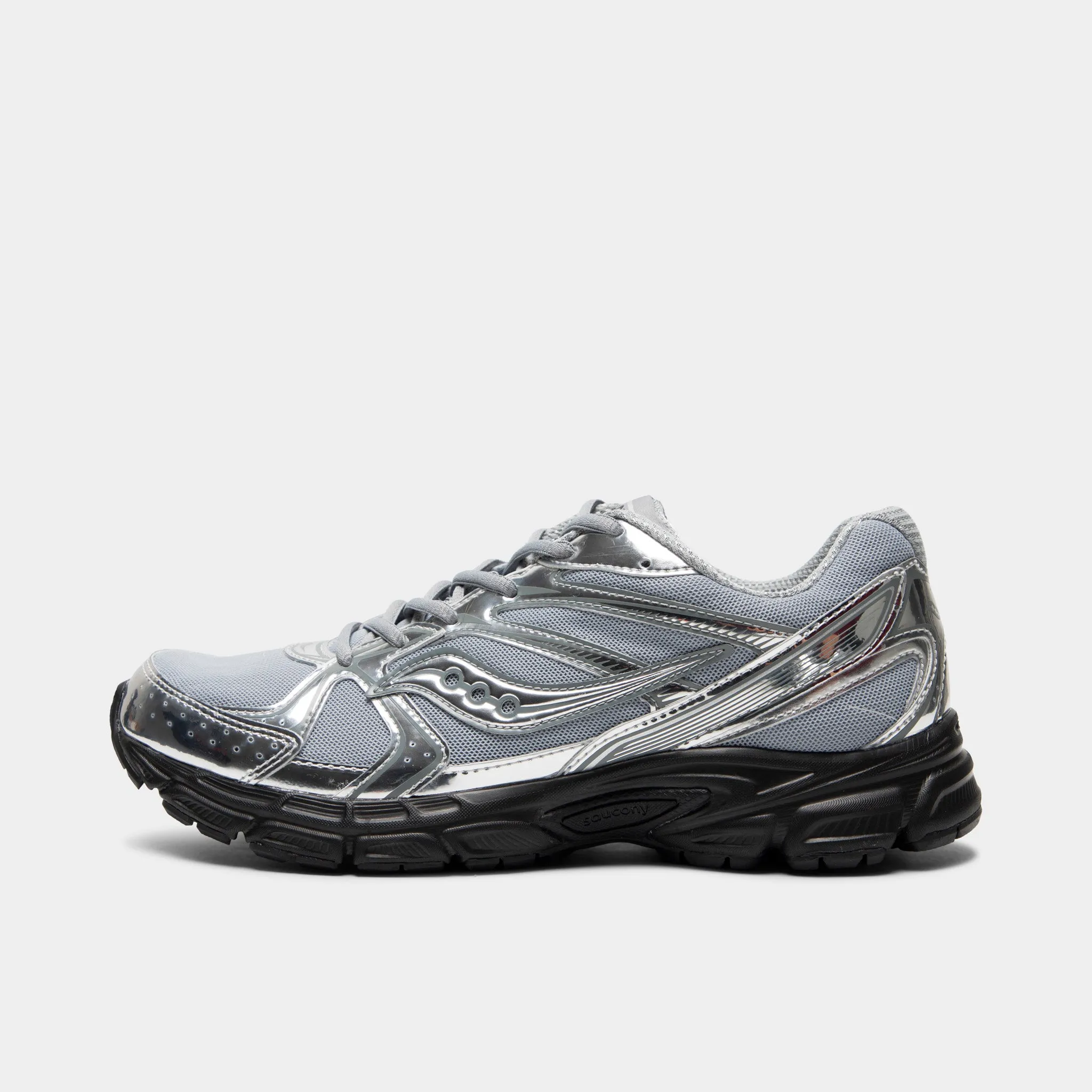 Saucony Ride Millennium Silver/ Black sold by JD Sports