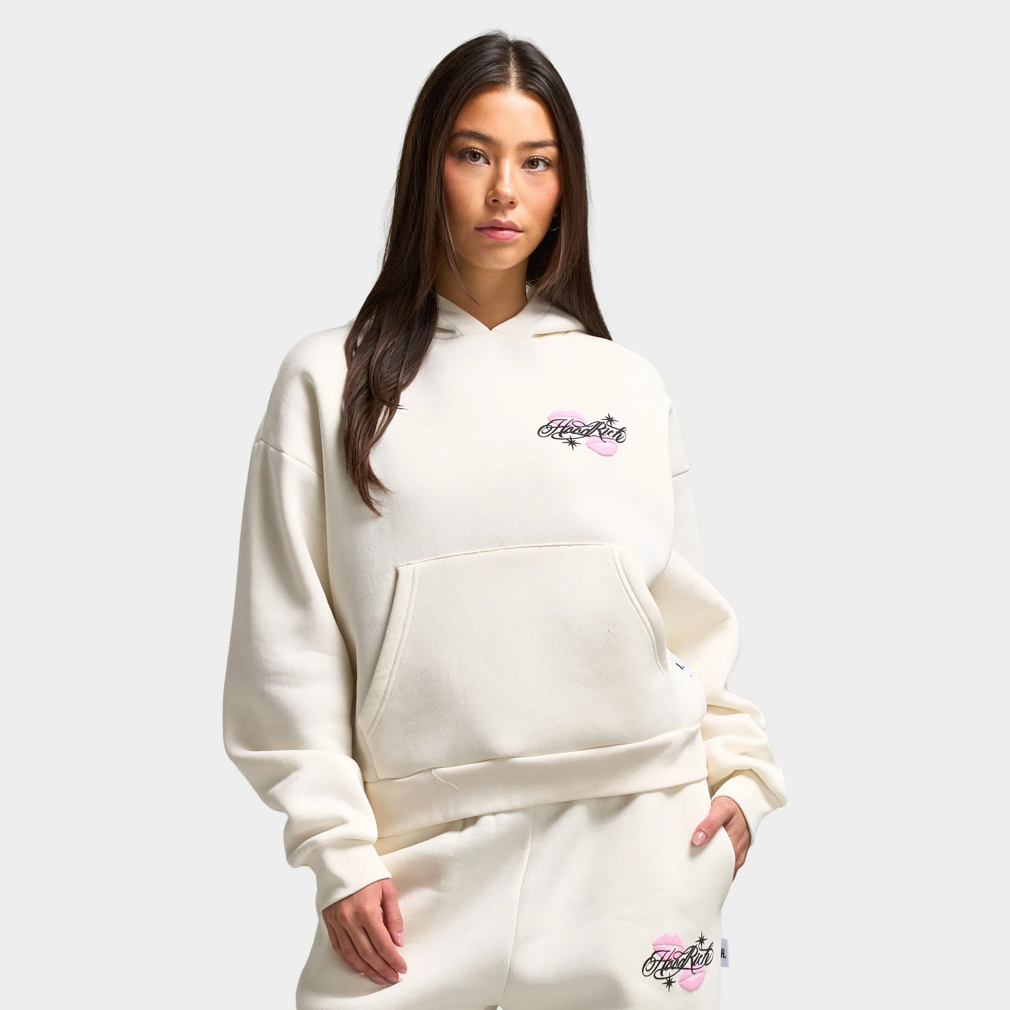 Hoodrich Women's Vision Hoodie White / Pink sold by JD Sports product image thumbnail 3
