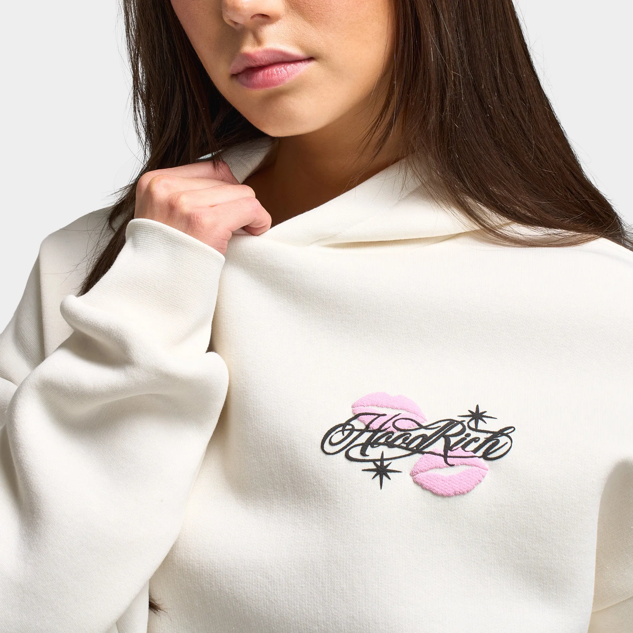 Hoodrich Women's Vision Hoodie White / Pink sold by JD Sports product image thumbnail 5