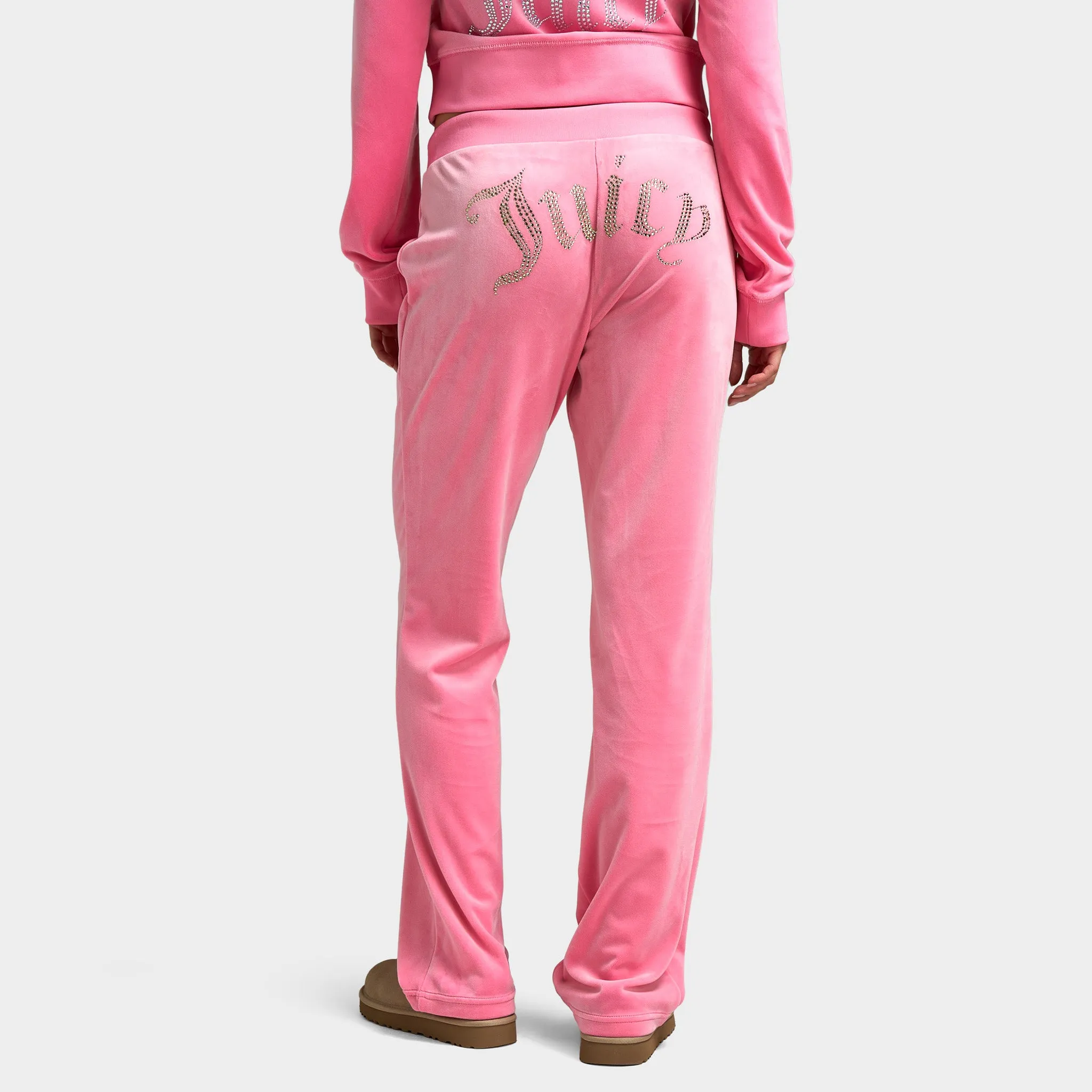Juicy Couture Women's OG Bling Track Pants Hot Hot / Gold Hotfix sold by JD Sports product image thumbnail 2