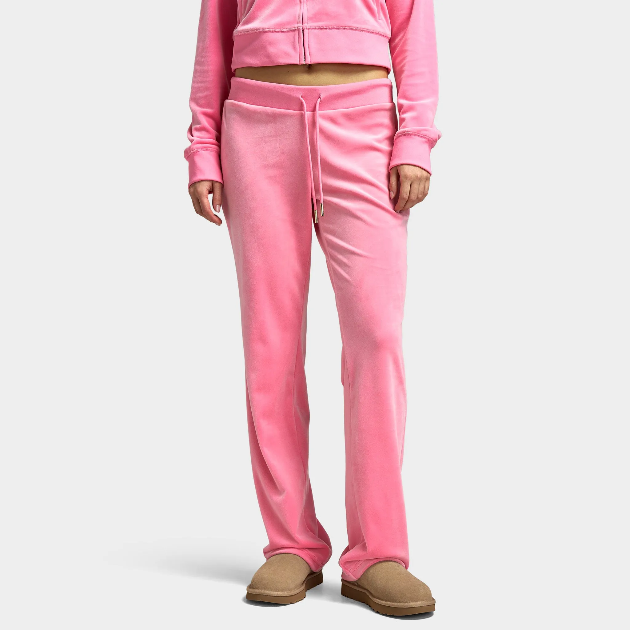 Juicy Couture Women's OG Bling Track Pants Hot Hot / Gold Hotfix sold by JD Sports