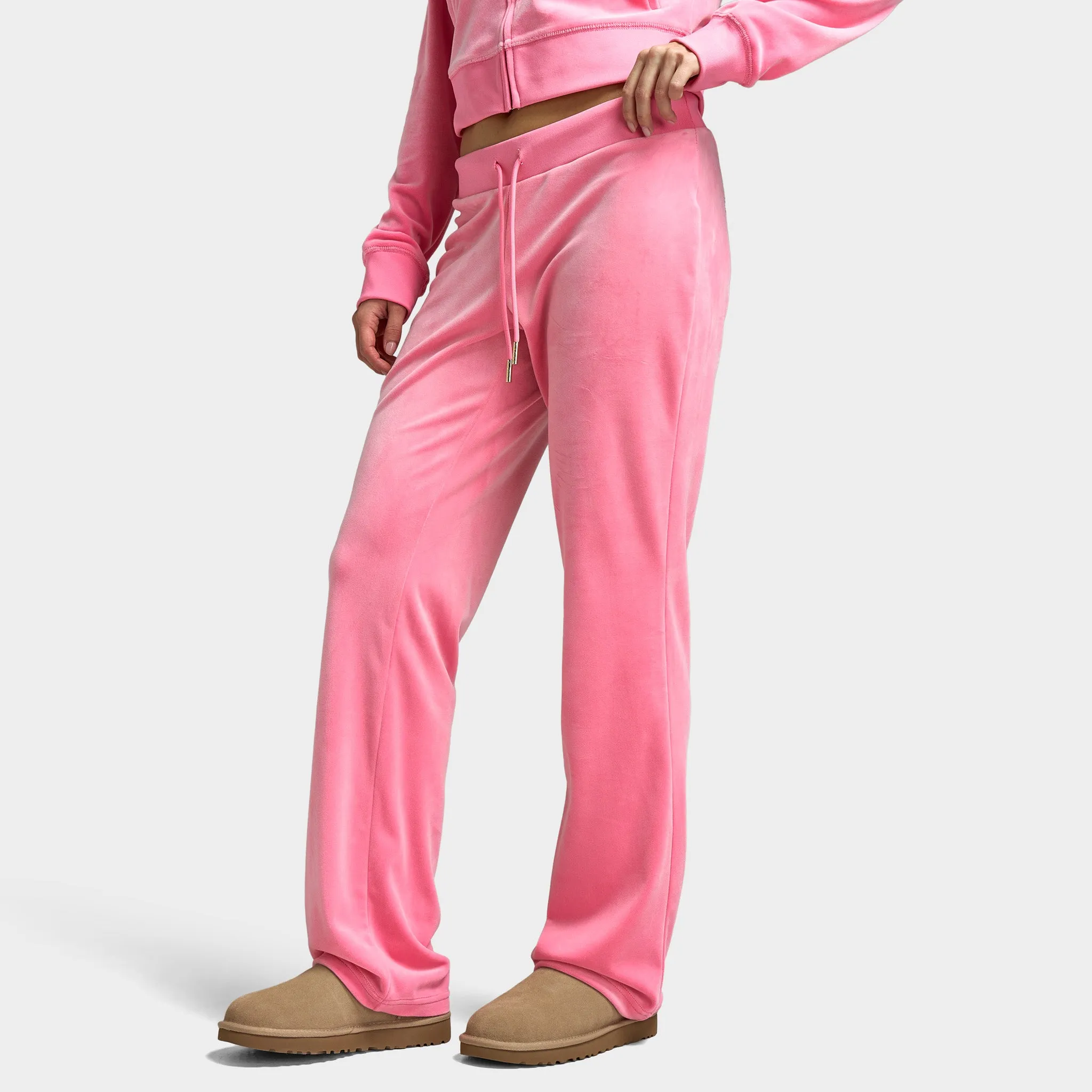 Juicy Couture Women's OG Bling Track Pants Hot Hot / Gold Hotfix sold by JD Sports product image thumbnail 4