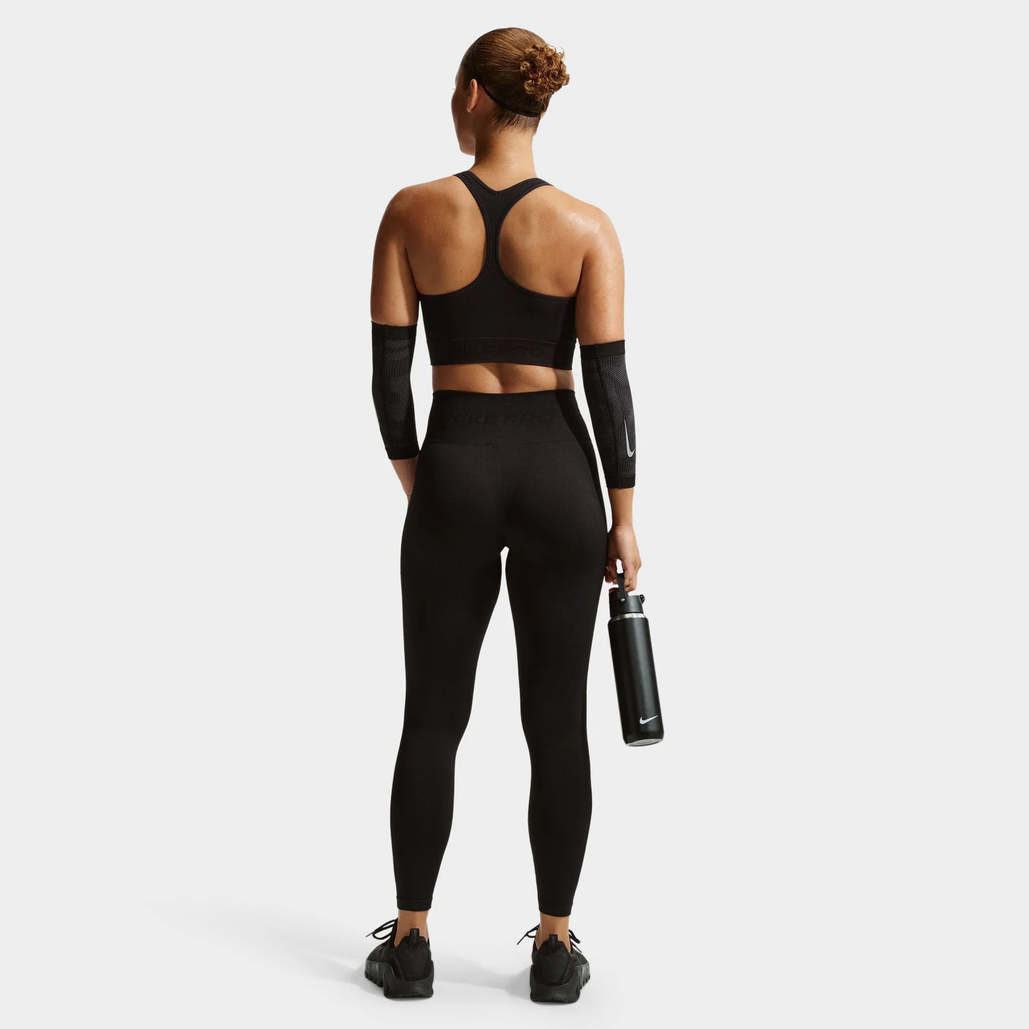 Nike Pro Women's Dry Fit Seamless Tank / Black sold by JD Sports product image thumbnail 2