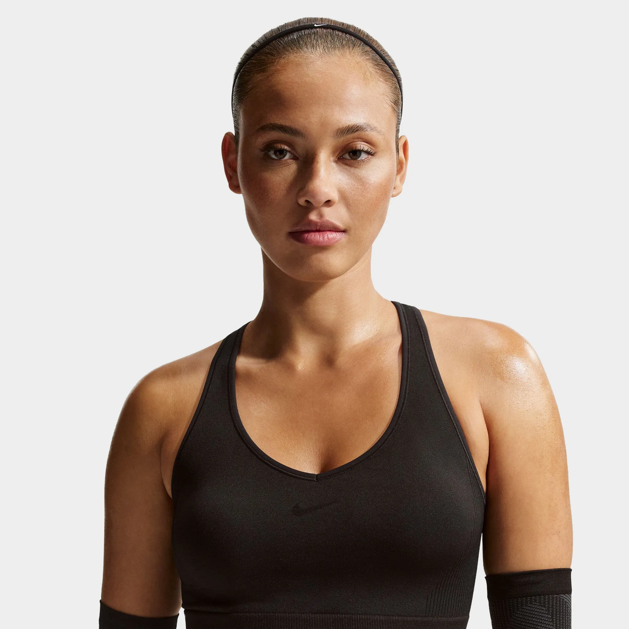 Nike Pro Women's Dry Fit Seamless Tank / Black sold by JD Sports product image thumbnail 5