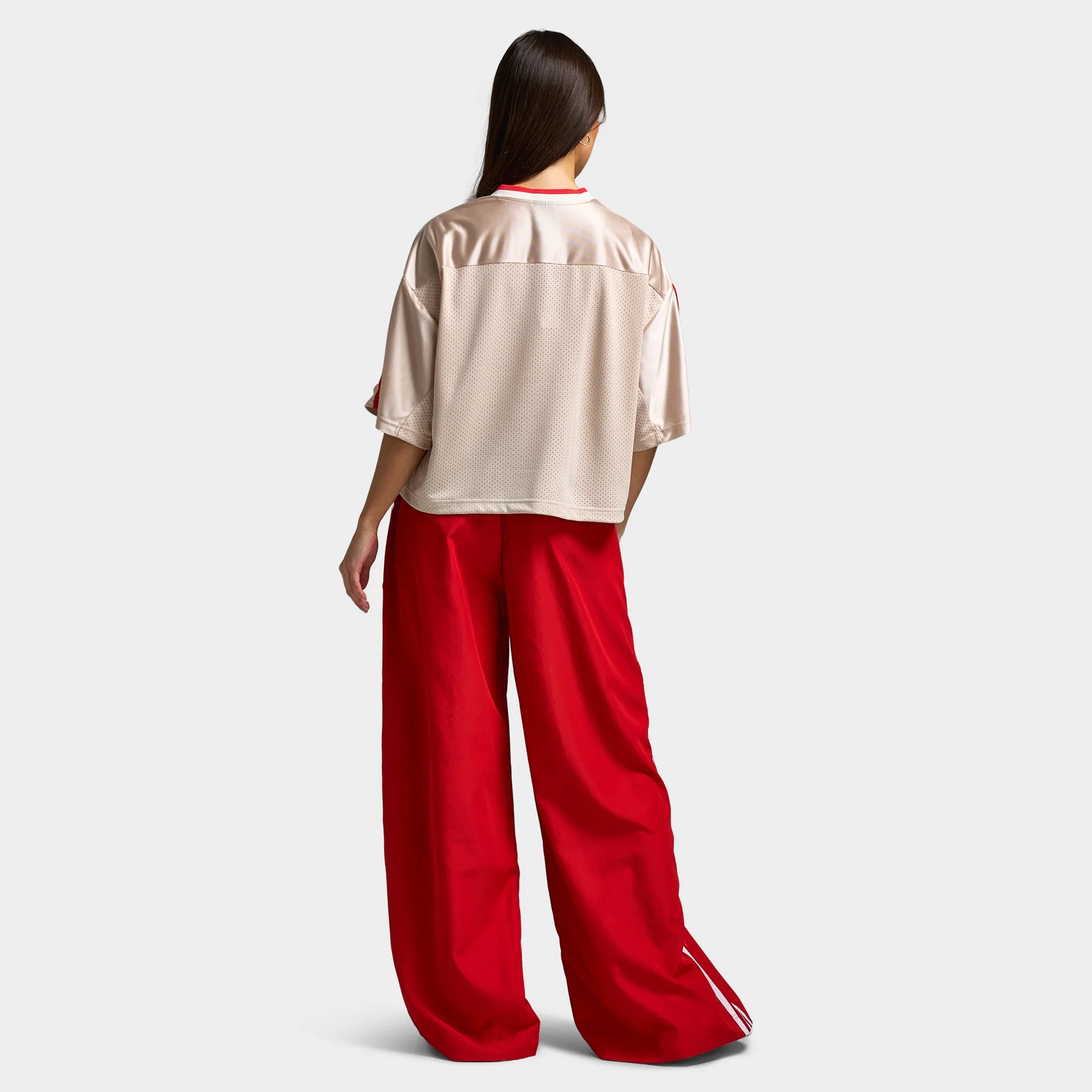 adidas Women's Star Seas Tee Crystal Linen / Off White - Pure Ruby sold by JD Sports product image thumbnail 2