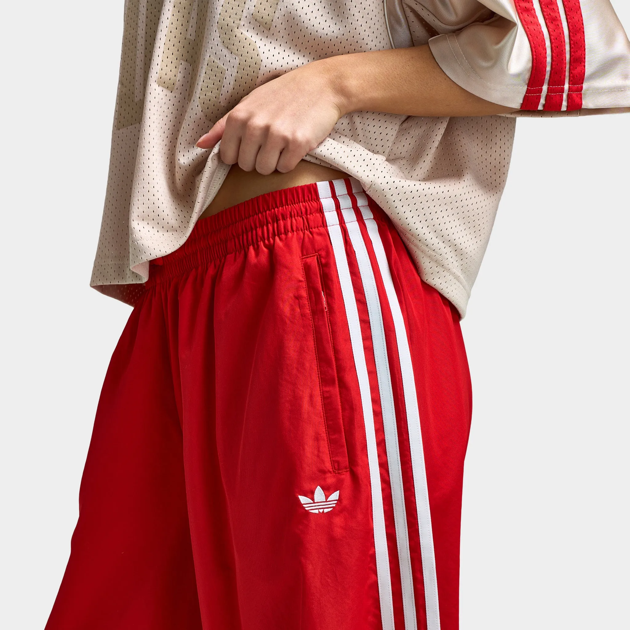 adidas Women's Firebird Adilenium Track Pants Better Scarlet / White sold by JD Sports product image thumbnail 3