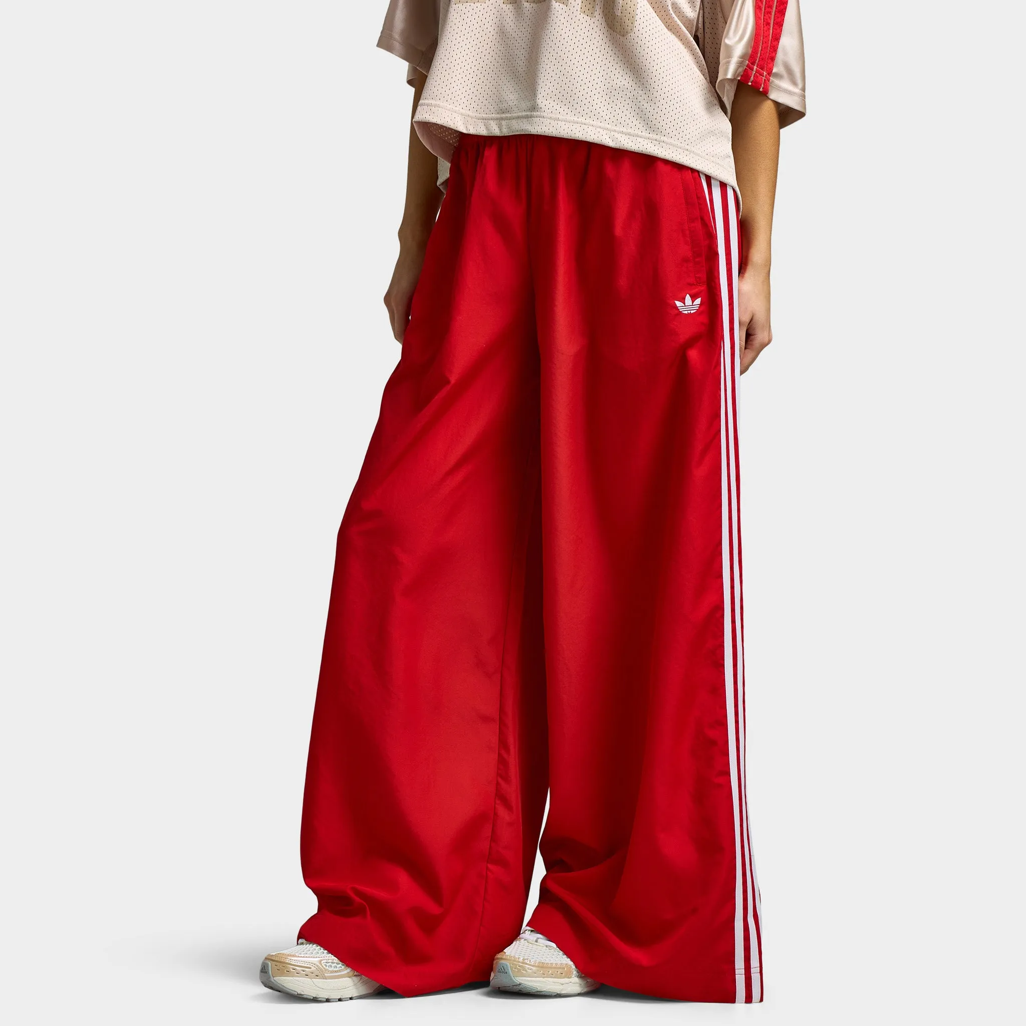 adidas Women's Firebird Adilenium Track Pants Better Scarlet / White sold by JD Sports product image thumbnail 4