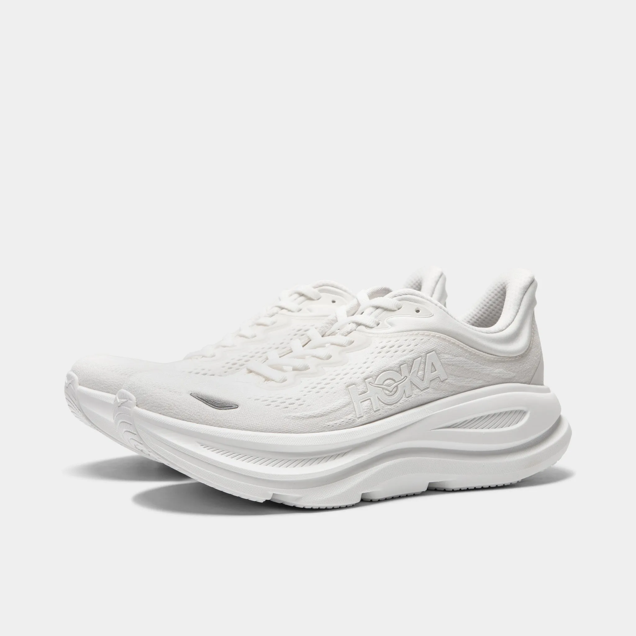 Hoka Women's Bondi 9 White / White sold by JD Sports product image thumbnail 2