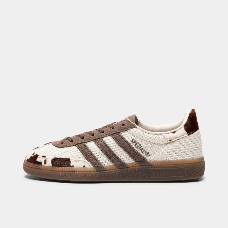 adidas Women's Handball Spezial Cream White / Earth Strata - Gum sold by JD Sports