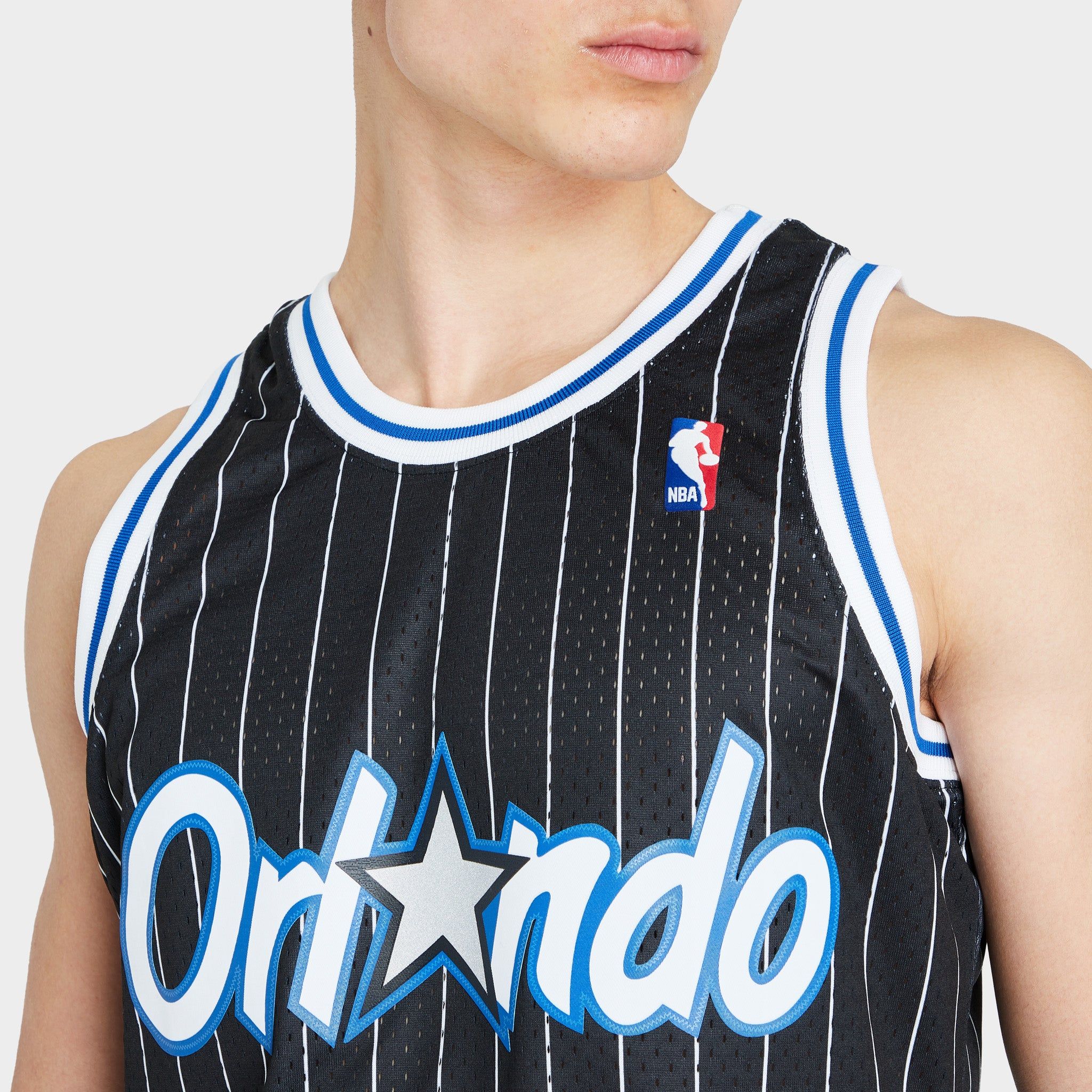 Mitchell & Ness NBA Orlando Magic Anfernee Hardaway Swingman Jersey / Black sold by JD Sports product image thumbnail 3