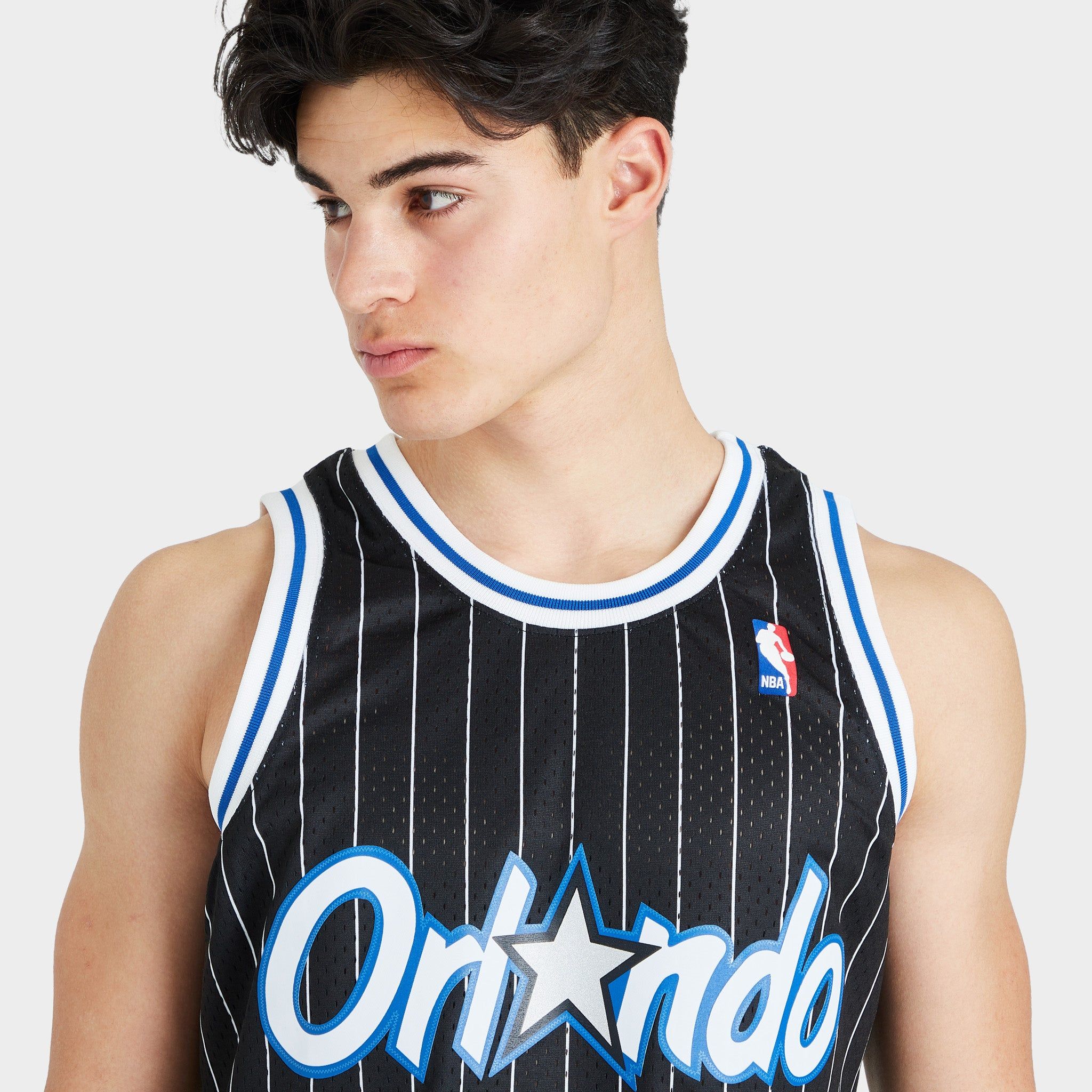 Mitchell & Ness NBA Orlando Magic Anfernee Hardaway Swingman Jersey / Black sold by JD Sports product image thumbnail 4