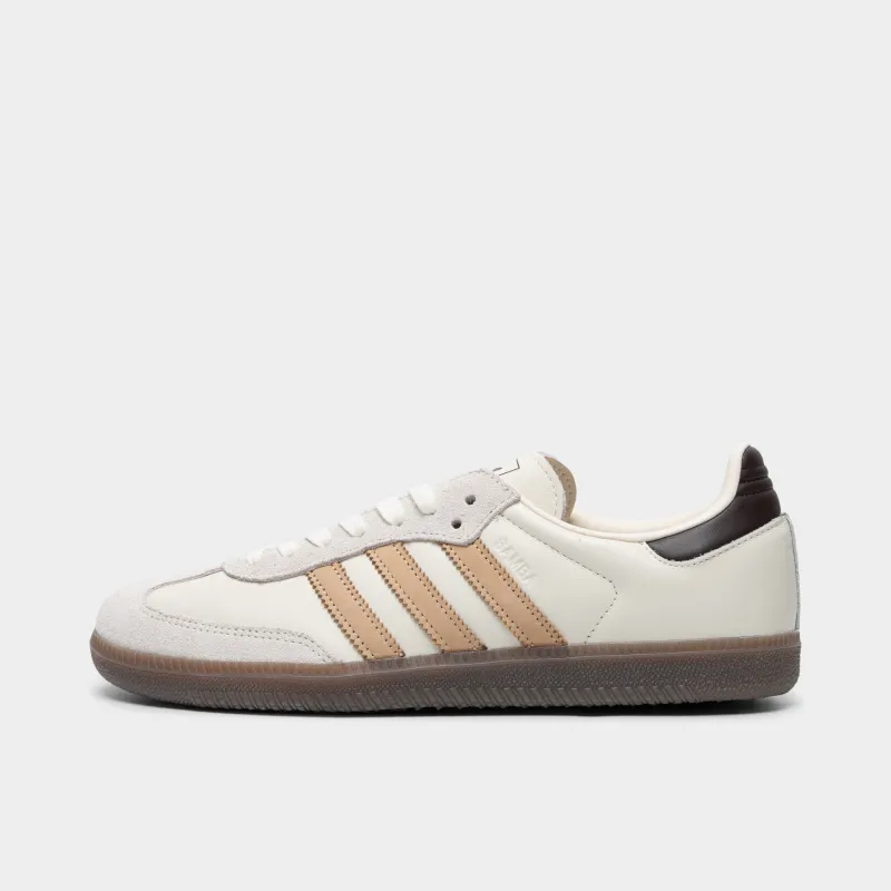 $JD adidas Samba Core White / Magic Beige - Aurora Coffee sold by JD Sports