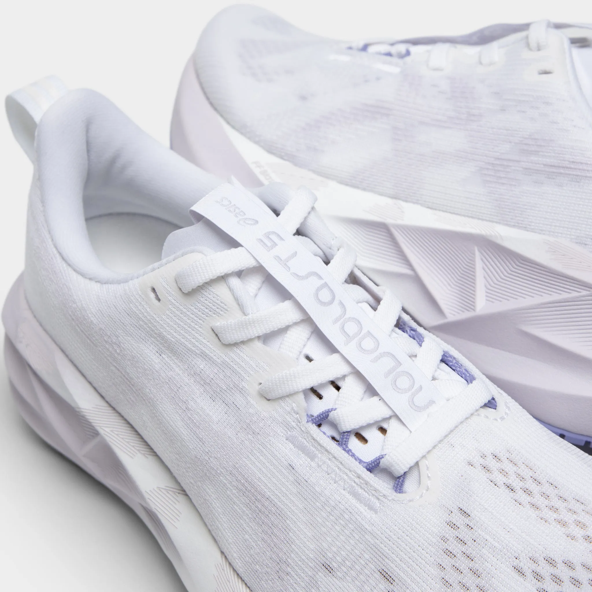 Asics Women's Novablast 5 White / Lilac Hint sold by JD Sports product image thumbnail 3