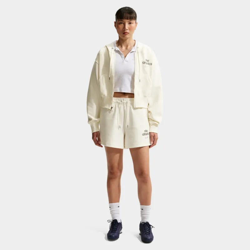 Nike Women's Phoenix Fleece Fullzip Hoodie / Sail sold by JD Sports