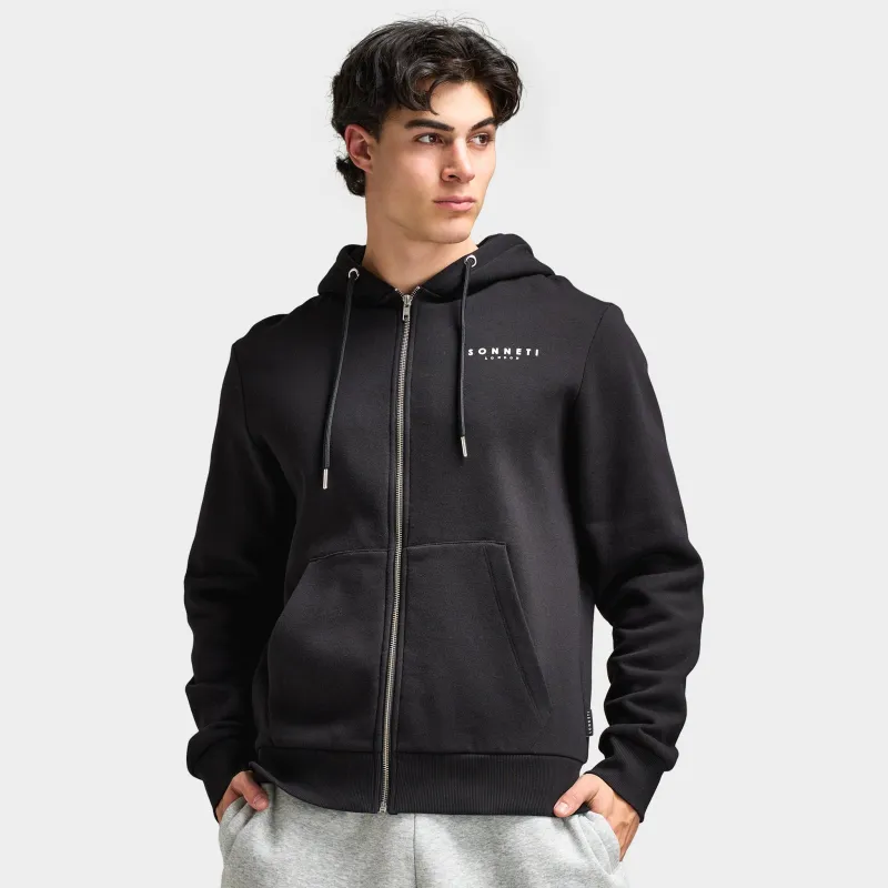 Sonneti London Full Zip Hoodie / Black sold by JD Sports
