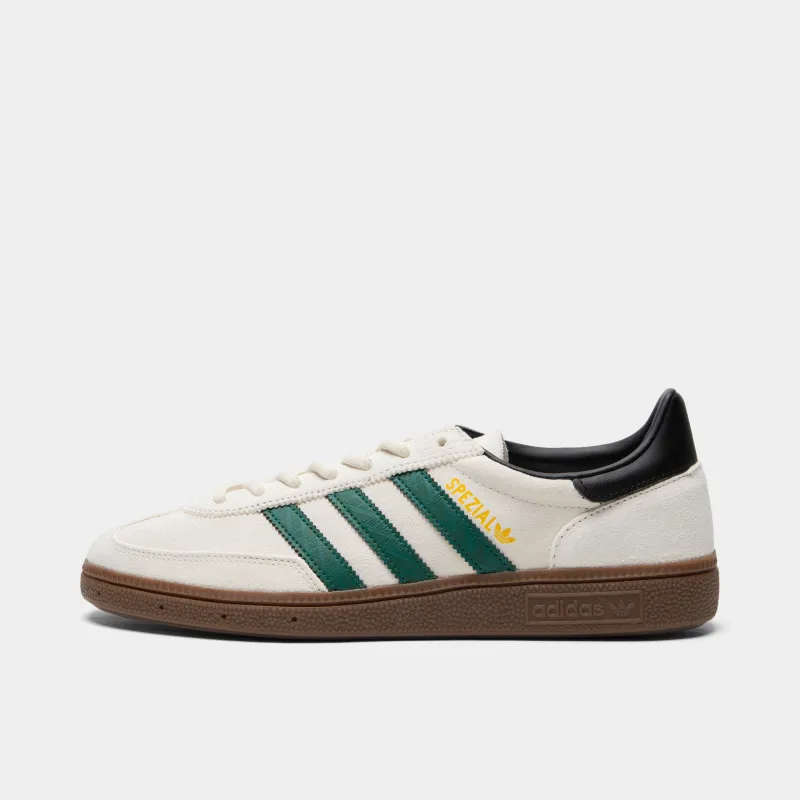 adidas Handball Spezial Off White / Collegiate Green - Gum sold by JD Sports