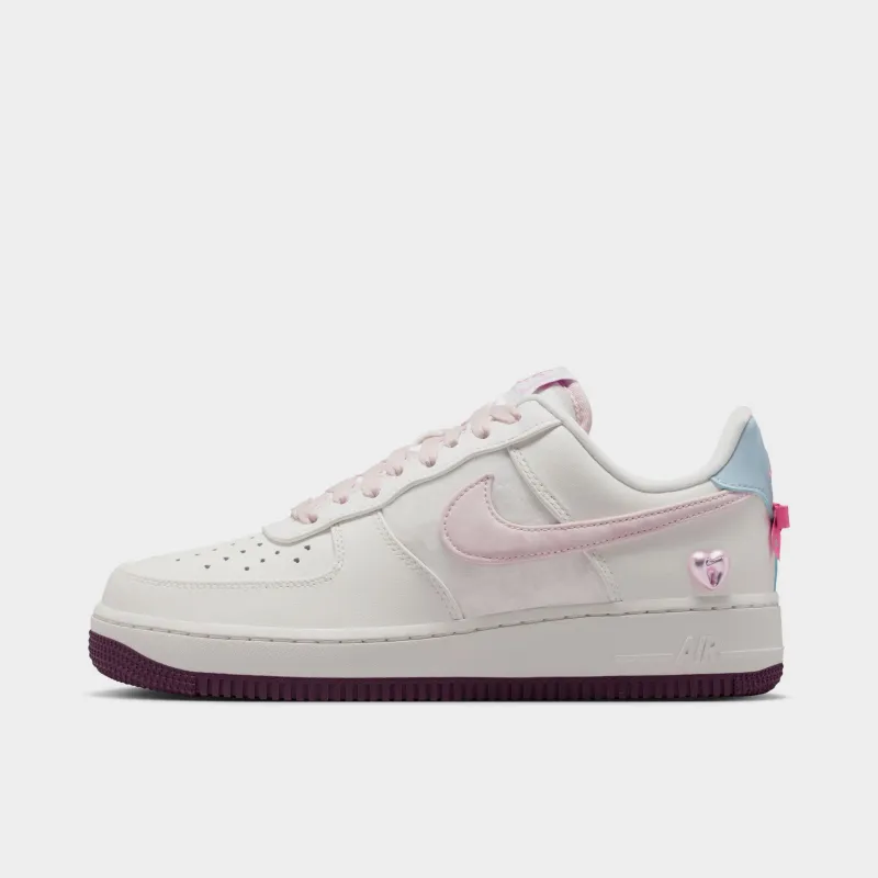 Nike Women's Air Force 1 '07 Sail / Silt Red - Sail sold by JD Sports