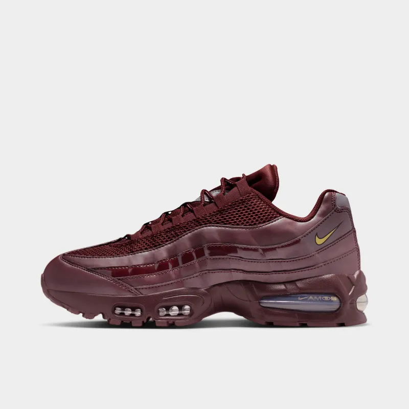 Nike Air Max 95 Big Bubble SE Burgundy / Gold sold by JD Sports