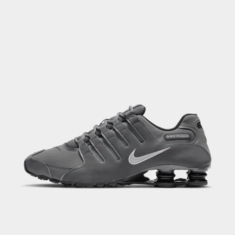 Nike Shox NZ Dark Grey / Mtlc Iron Ore sold by JD Sports