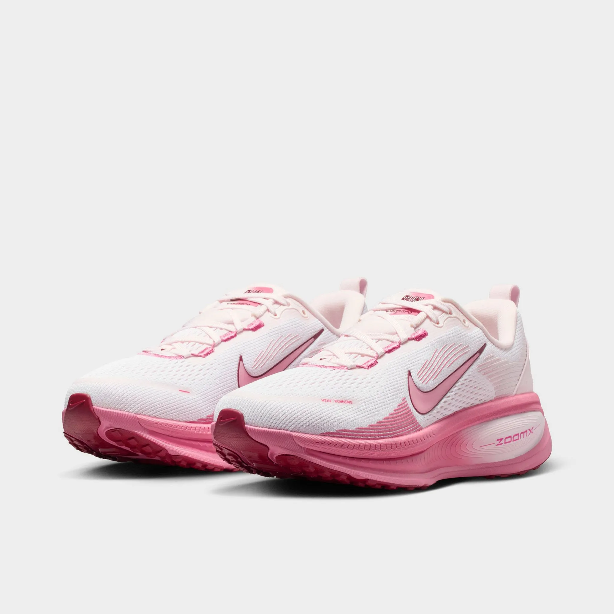 Nike Women's Vomero 18 White / Peony - Pearl Pink sold by JD Sports product image thumbnail 2