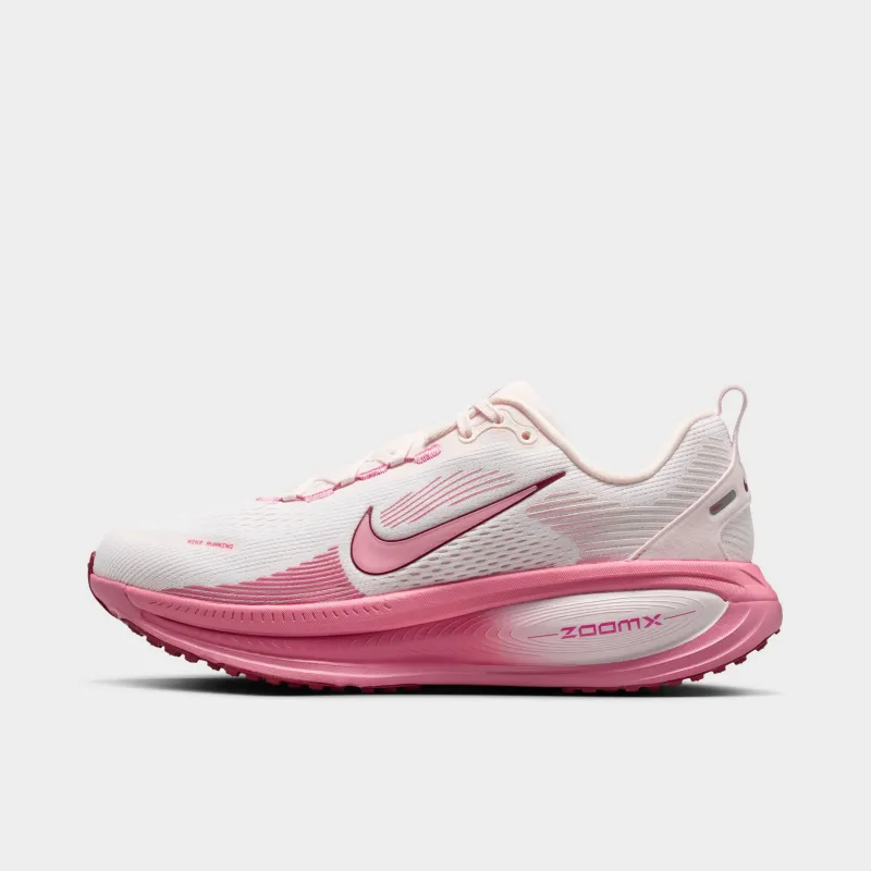 Nike Women's Vomero 18 White / Peony - Pearl Pink sold by JD Sports
