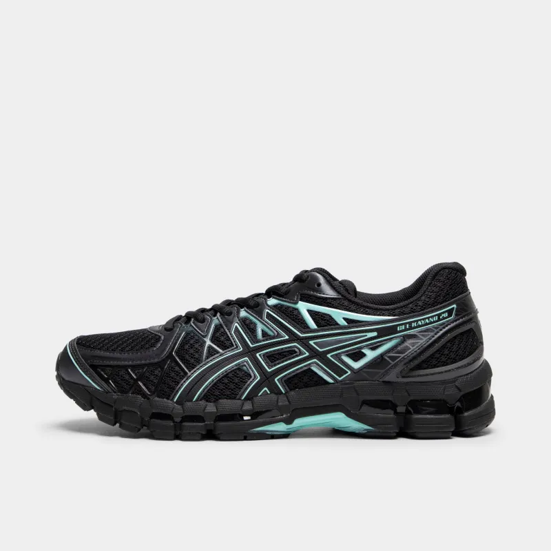 ASICS Gel-Kayano 20 Black / Illuminante Mint sold by JD Sports