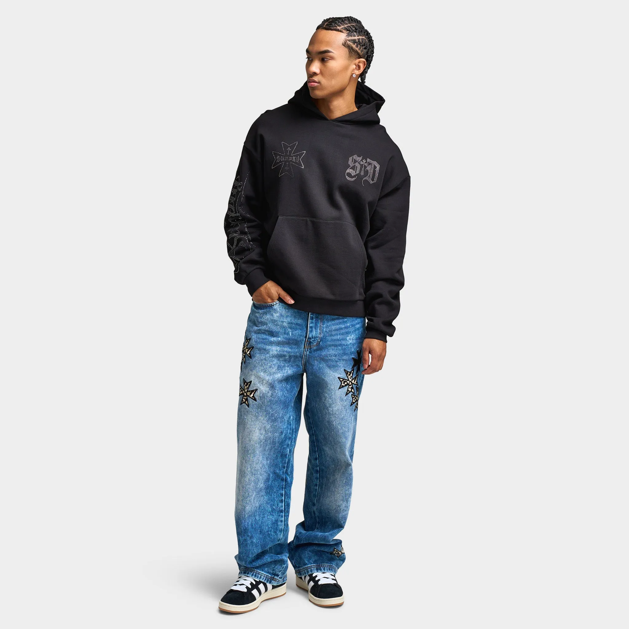 Supply & Demand Dust Hoodie / Black sold by JD Sports
