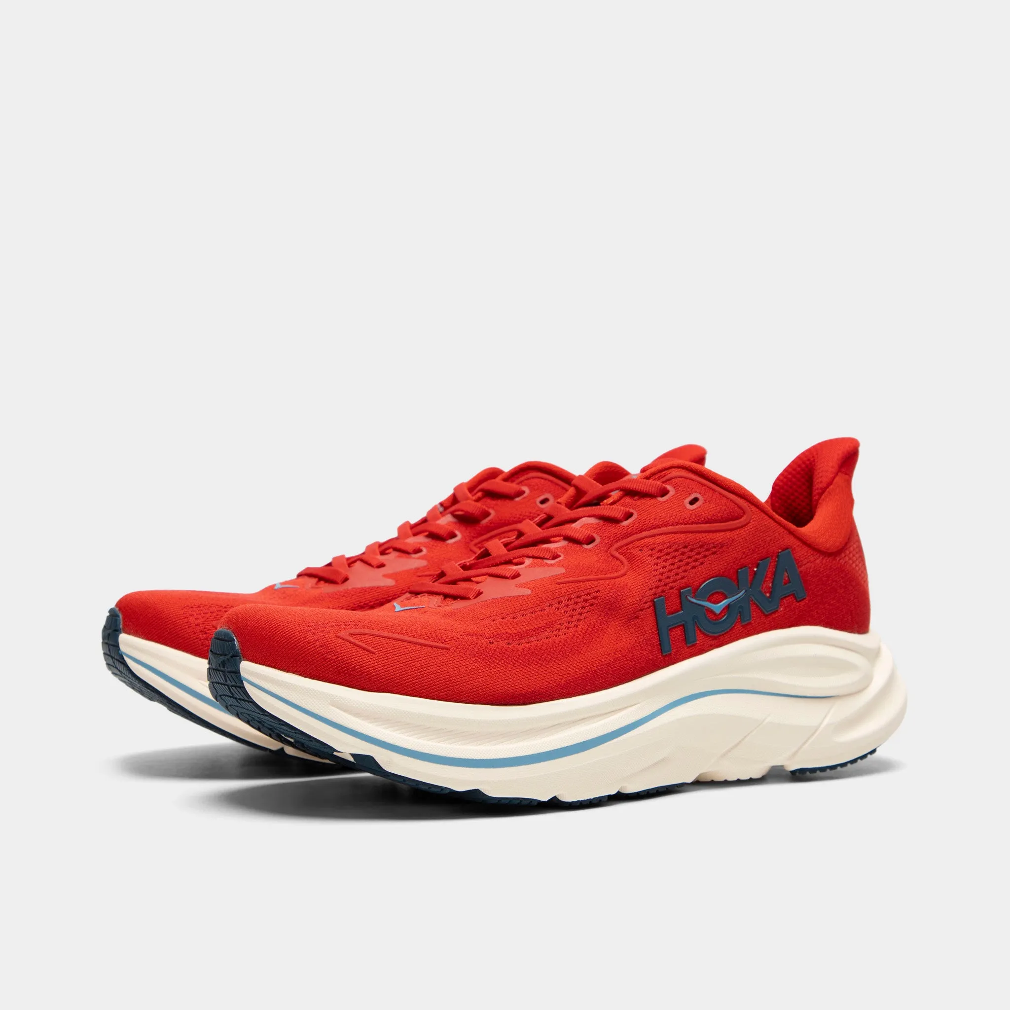 Hoka Clifton 10 Vermillion / Navy sold by JD Sports product image thumbnail 2