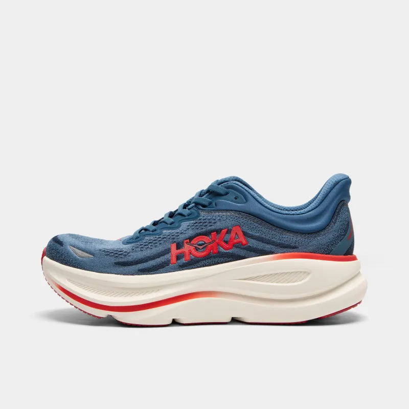 Hoka Bondi 9 Thunder / Vermillion sold by JD Sports