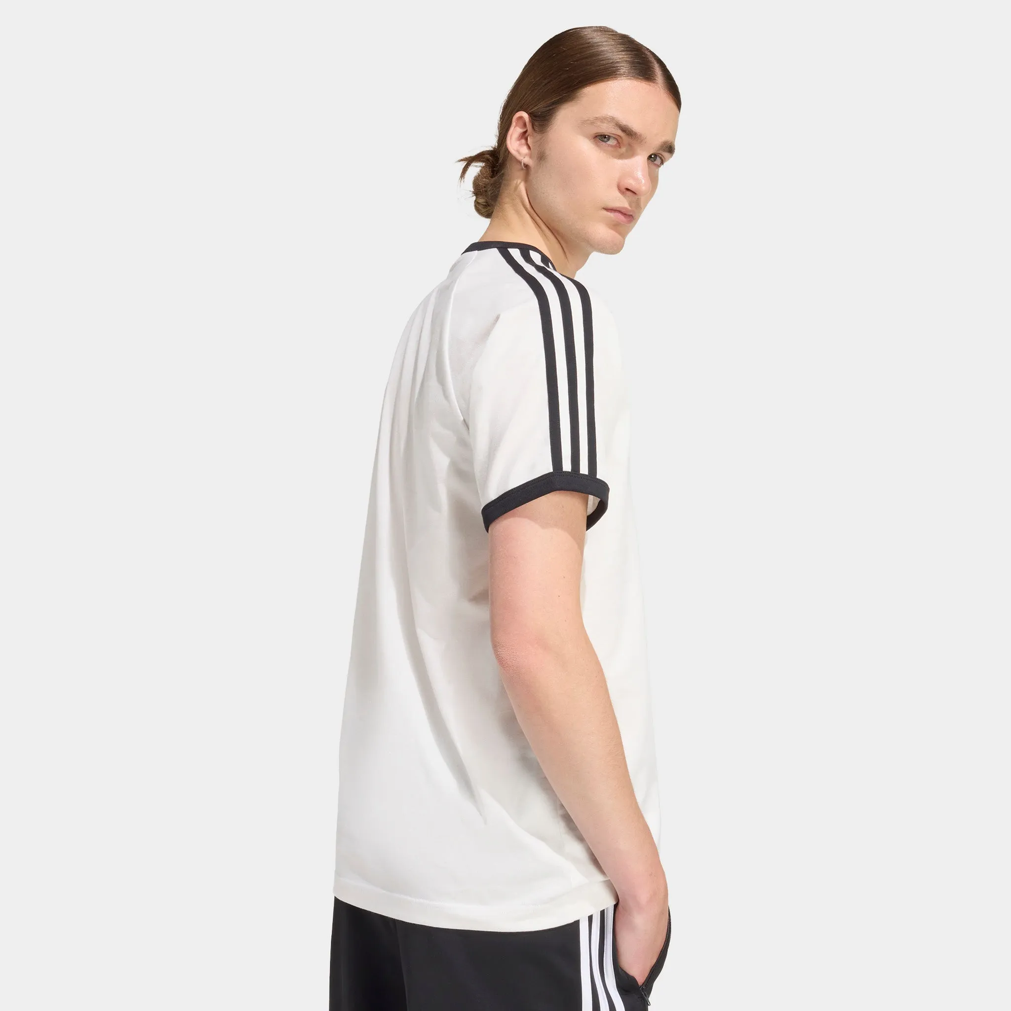 adidas 3 Stripes Tee / White sold by JD Sports product image thumbnail 4