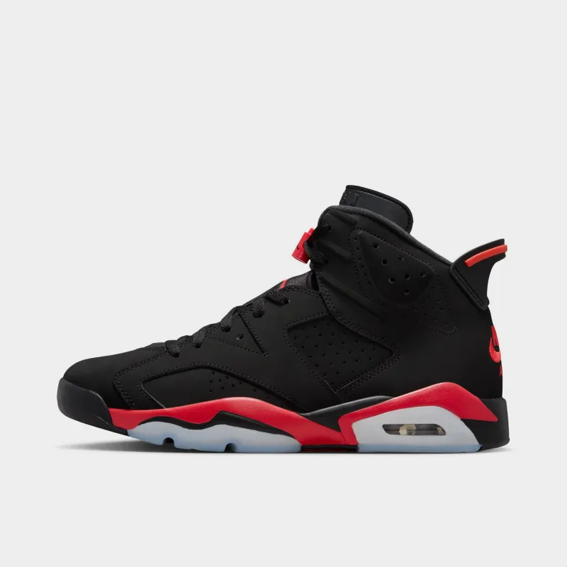 Jordan 6 Retro Infrared Black / Light Crimson sold by JD Sports