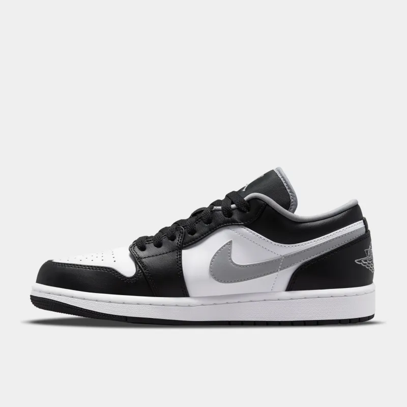 Jordan 1 Low Black / Particle Grey - White made by Jordan