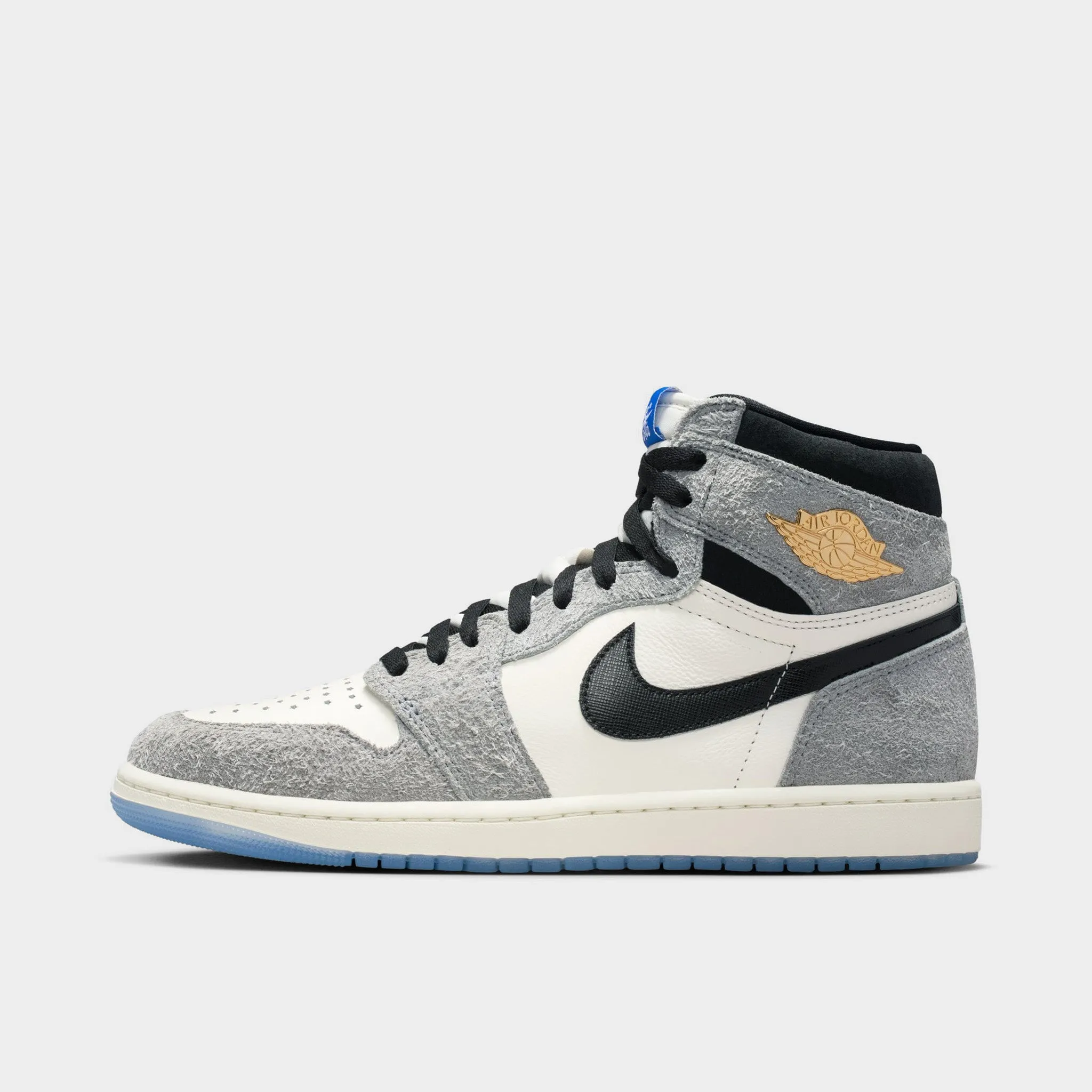 Jordan 1 Retro High OG Cool Grey / Black - Sail sold by JD Sports