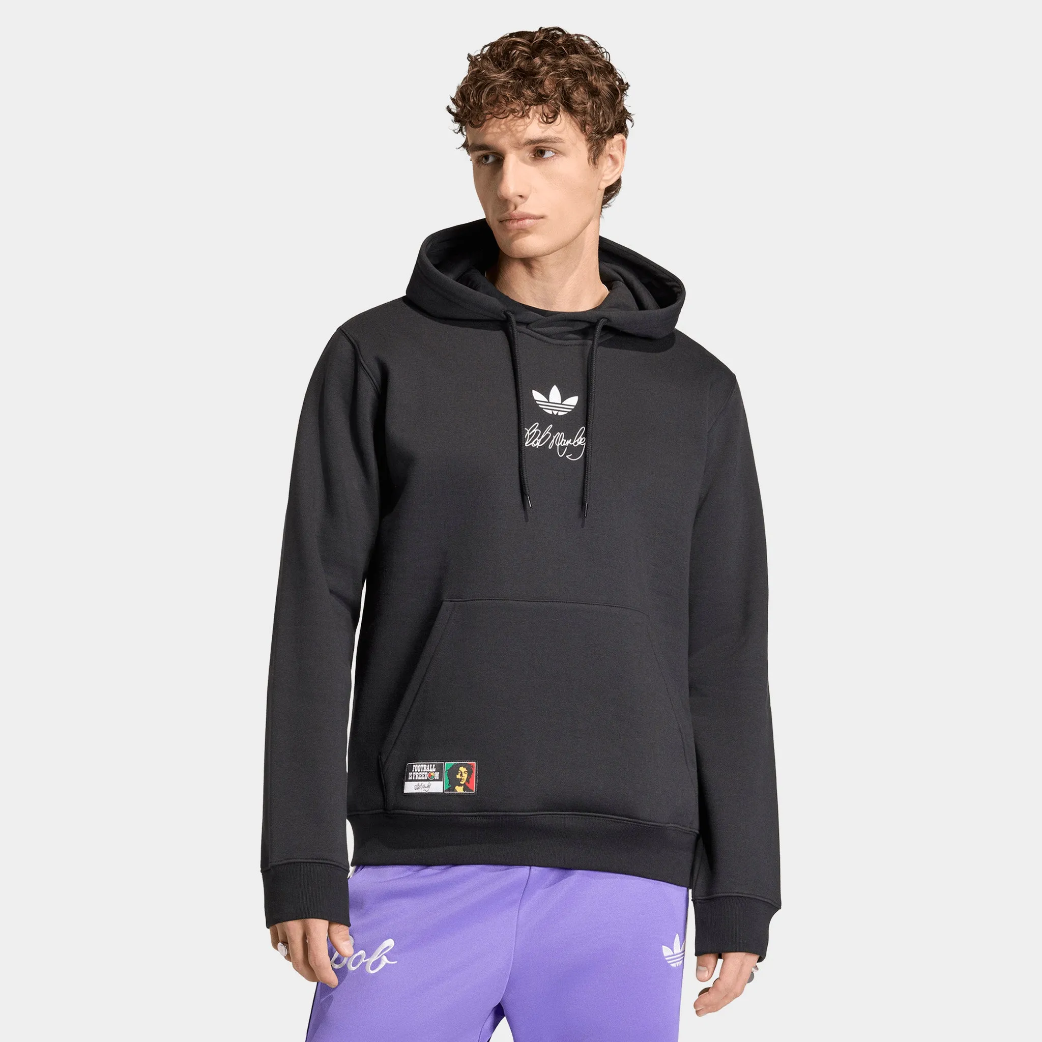 adidas Bob Marley OG Hoodie / Black sold by JD Sports product image thumbnail 5