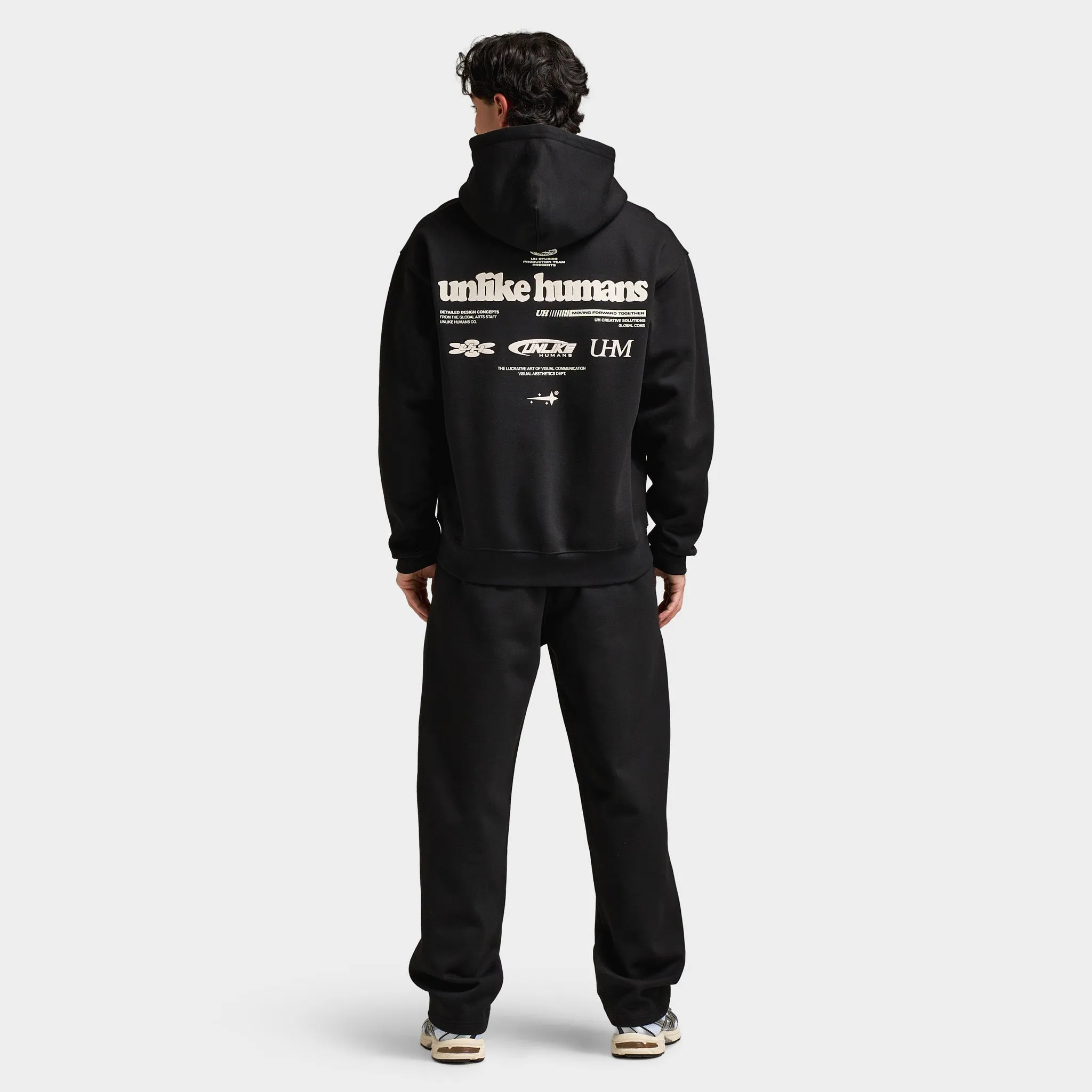 Unlike Humans Highgrade Hoodie Black / Black sold by JD Sports product image thumbnail 5