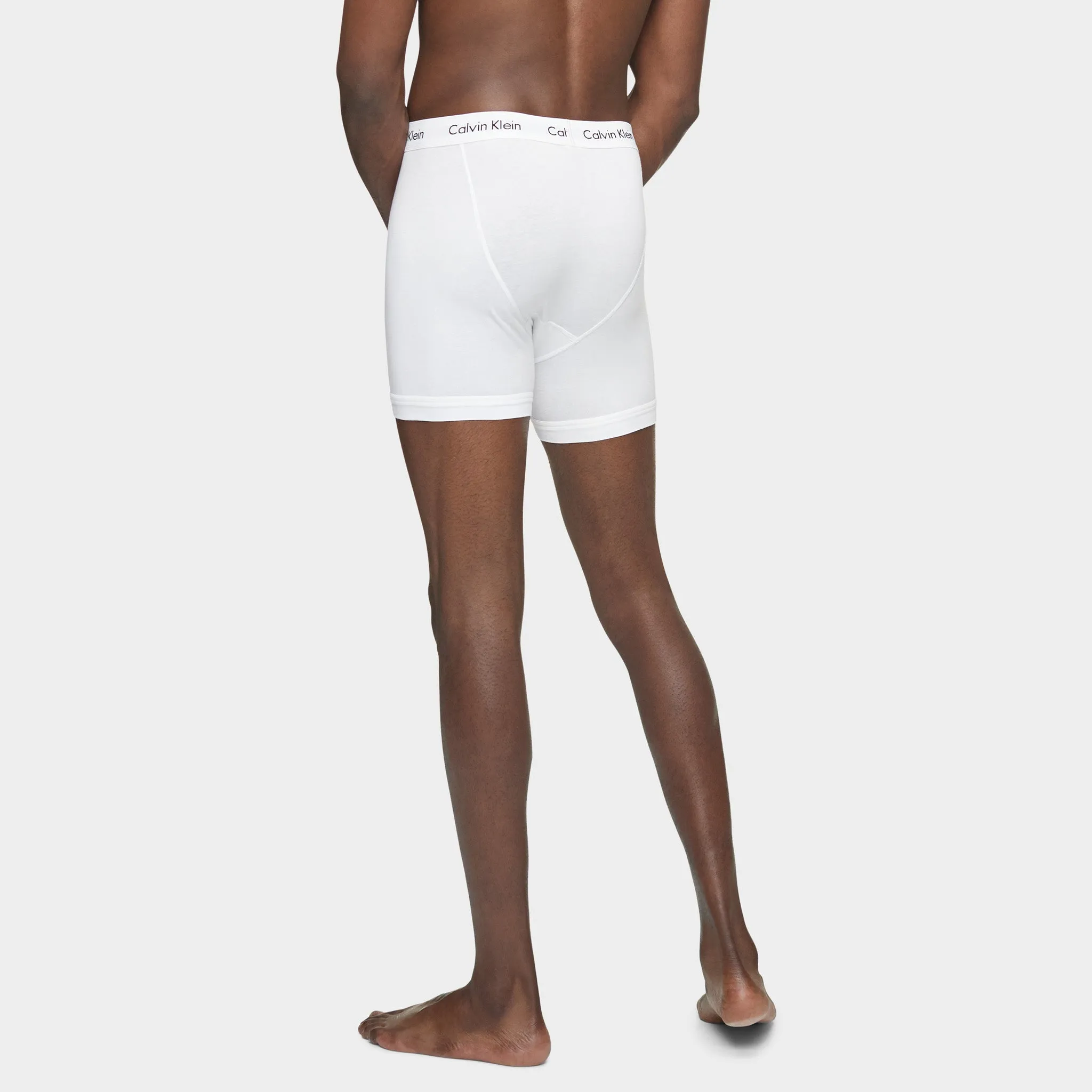 Calvin Klein Cotton Stretch Boxer Brief (3-Pack) / White sold by JD Sports product image thumbnail 2