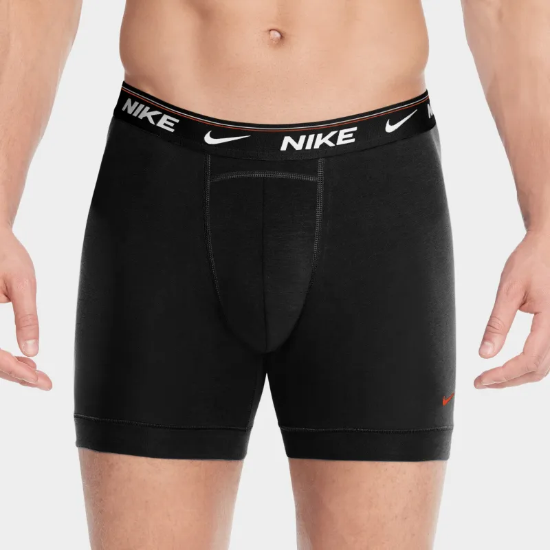 Nike Essential Microfiber Stretch Boxer Brief (3-Pack) / Black sold by JD Sports
