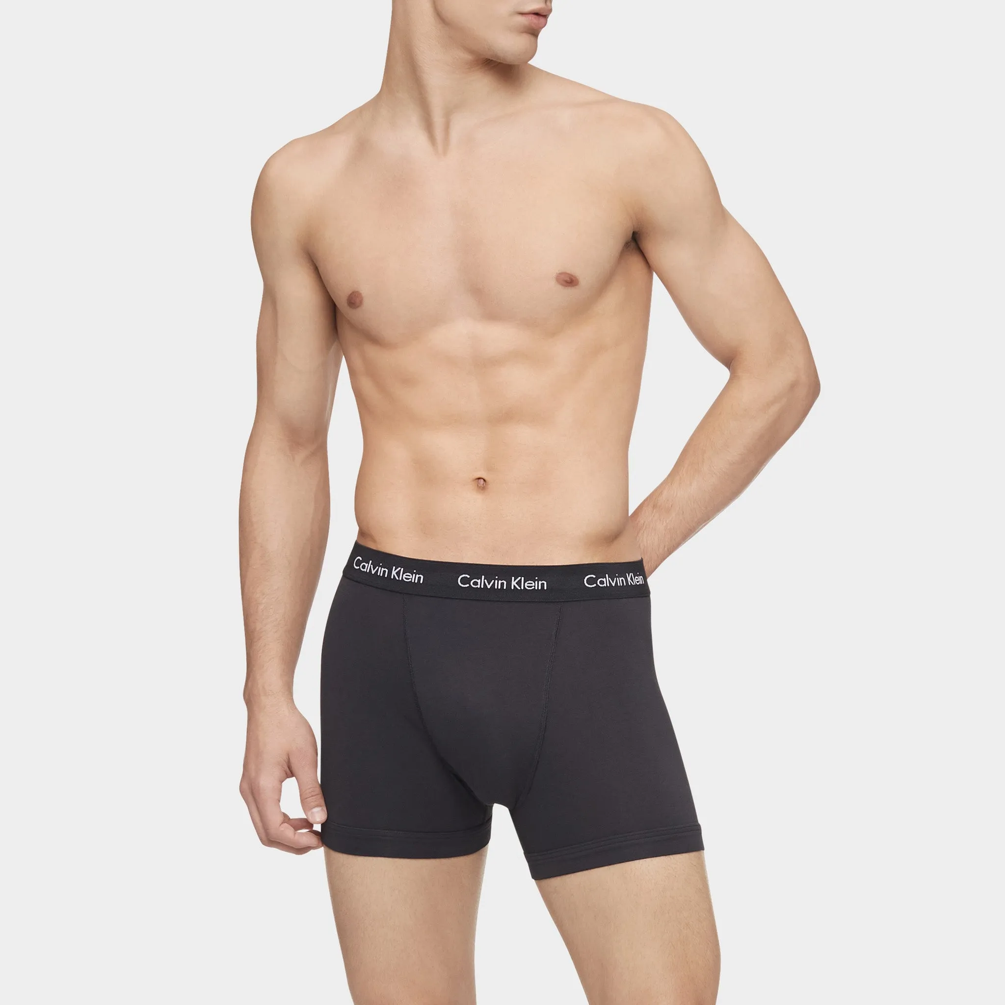 Calvin Klein Cotton Stretch Boxer Brief (3-Pack) / Black sold by JD Sports product image thumbnail 3