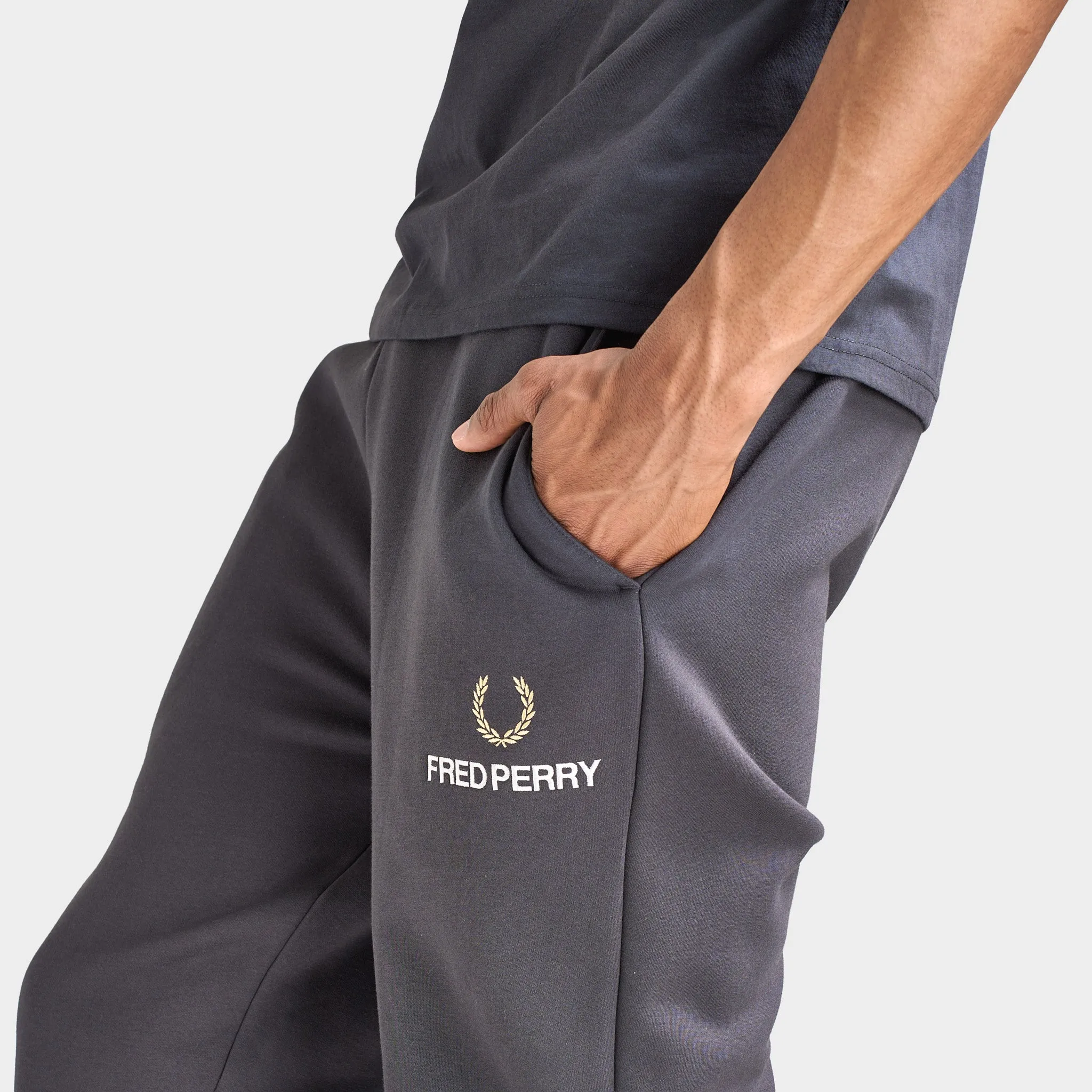 Fred Perry FLP Track Pant / Anchor Grey sold by JD Sports product image thumbnail 3