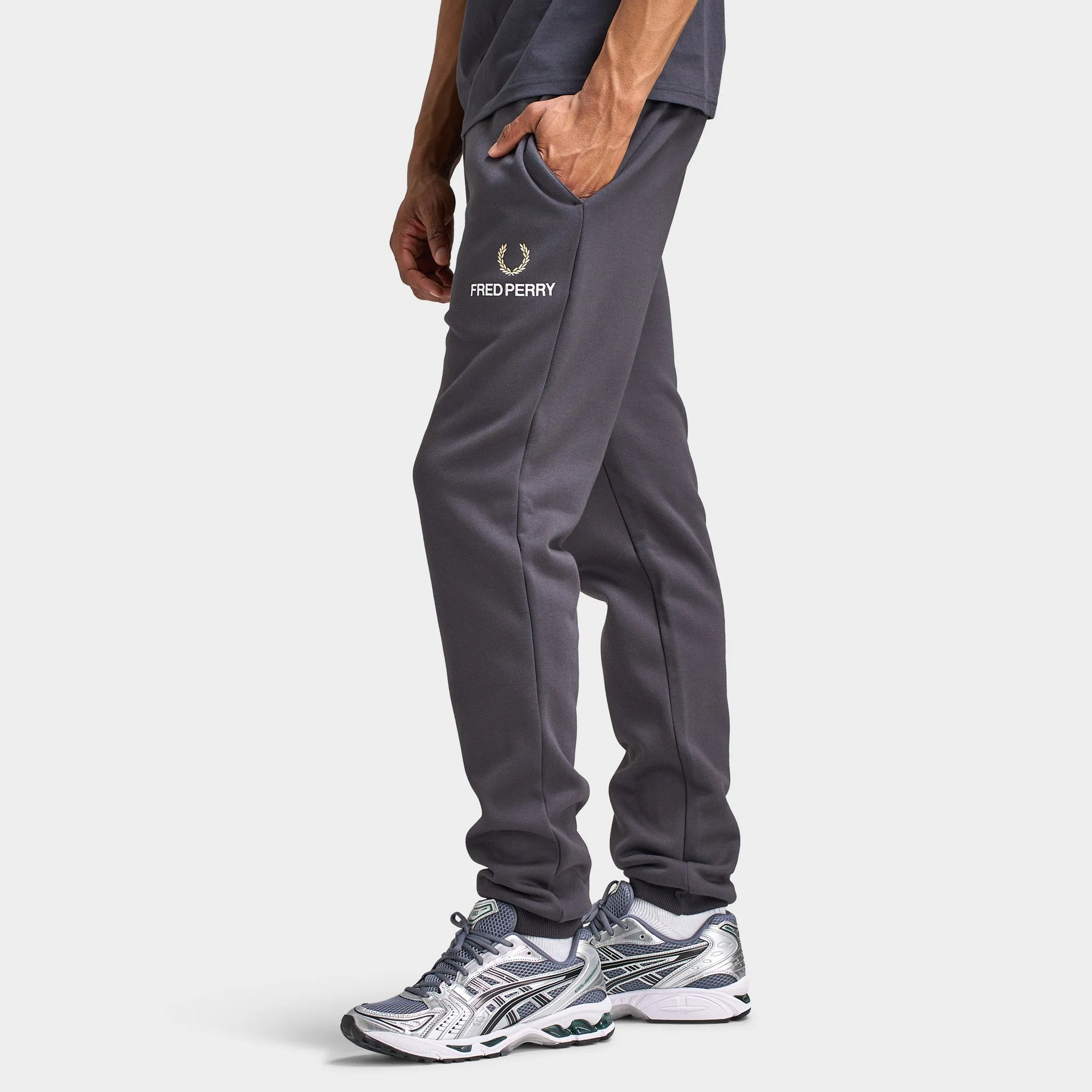 Fred Perry FLP Track Pant / Anchor Grey sold by JD Sports product image thumbnail 4